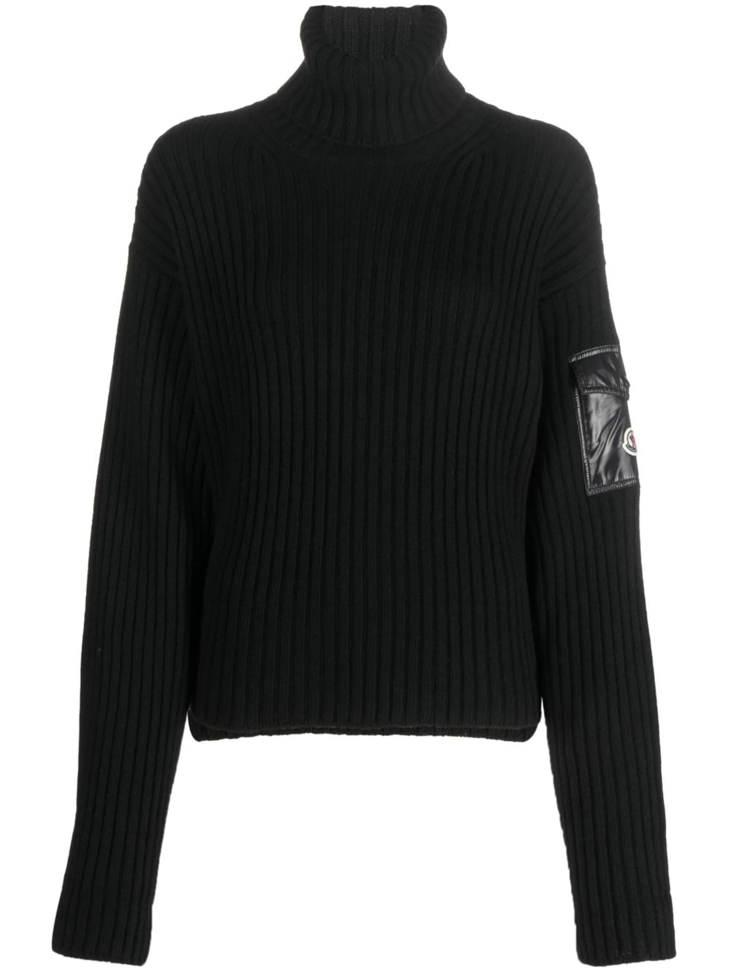 logo patch-pocket jumper