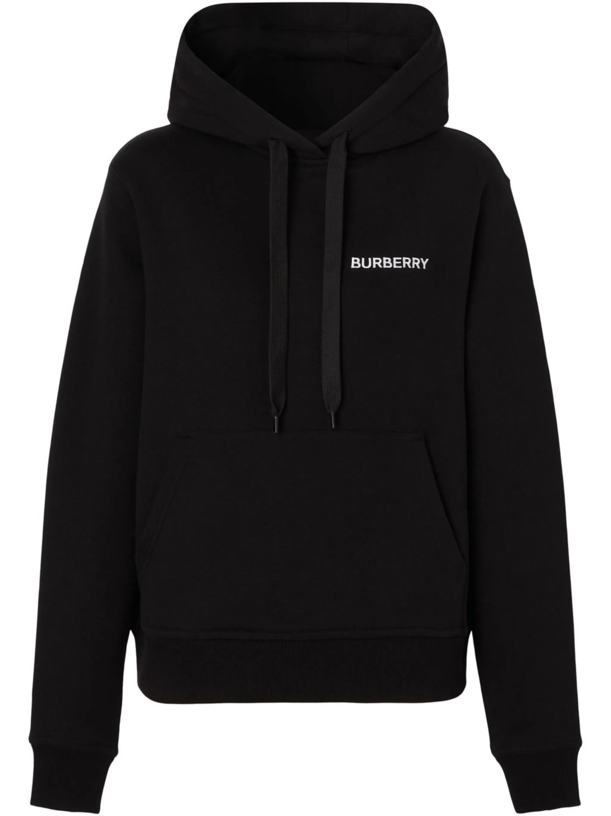 TB Monogram logo-embroidered hoodie