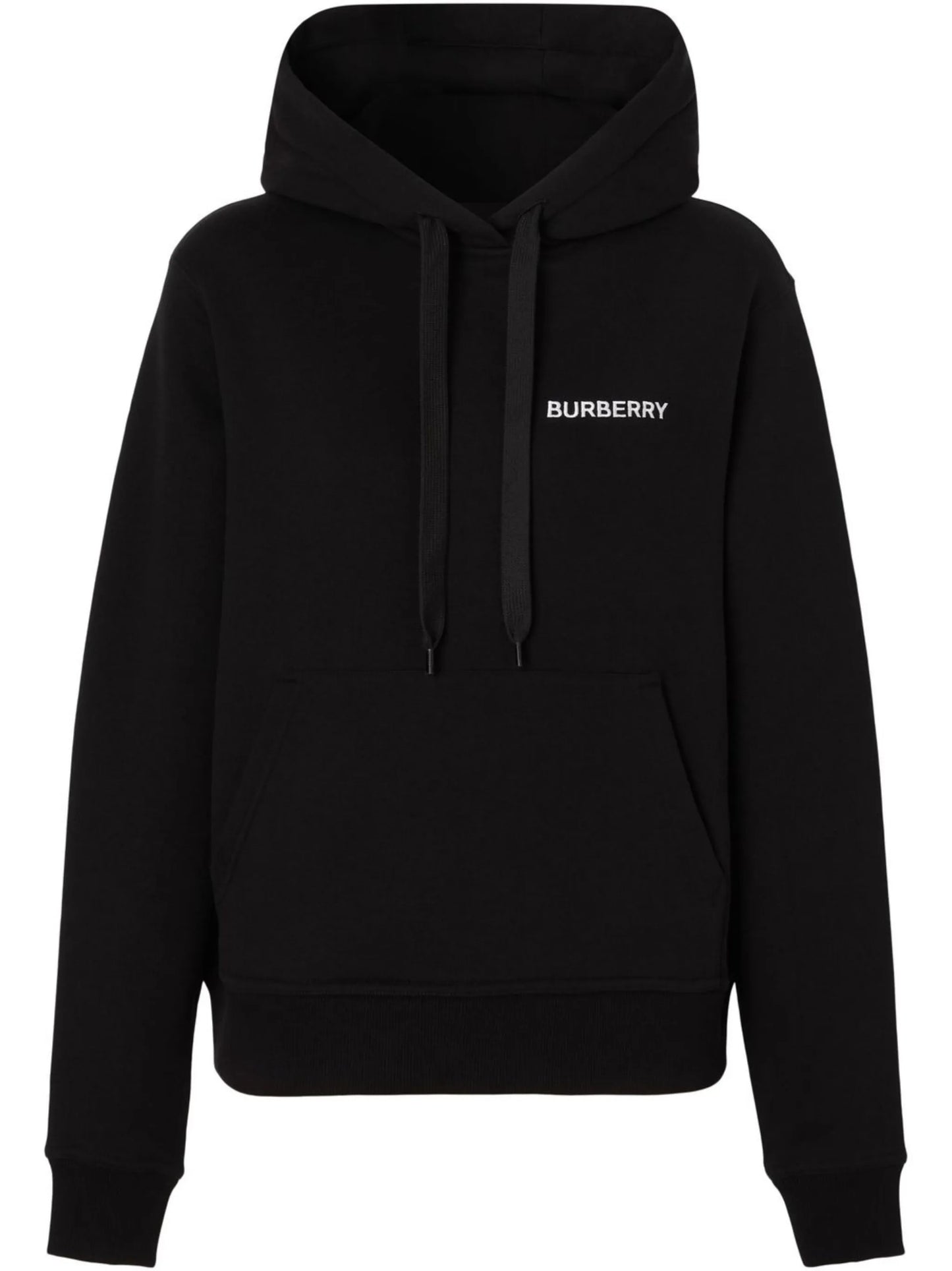 TB Monogram logo-embroidered hoodie