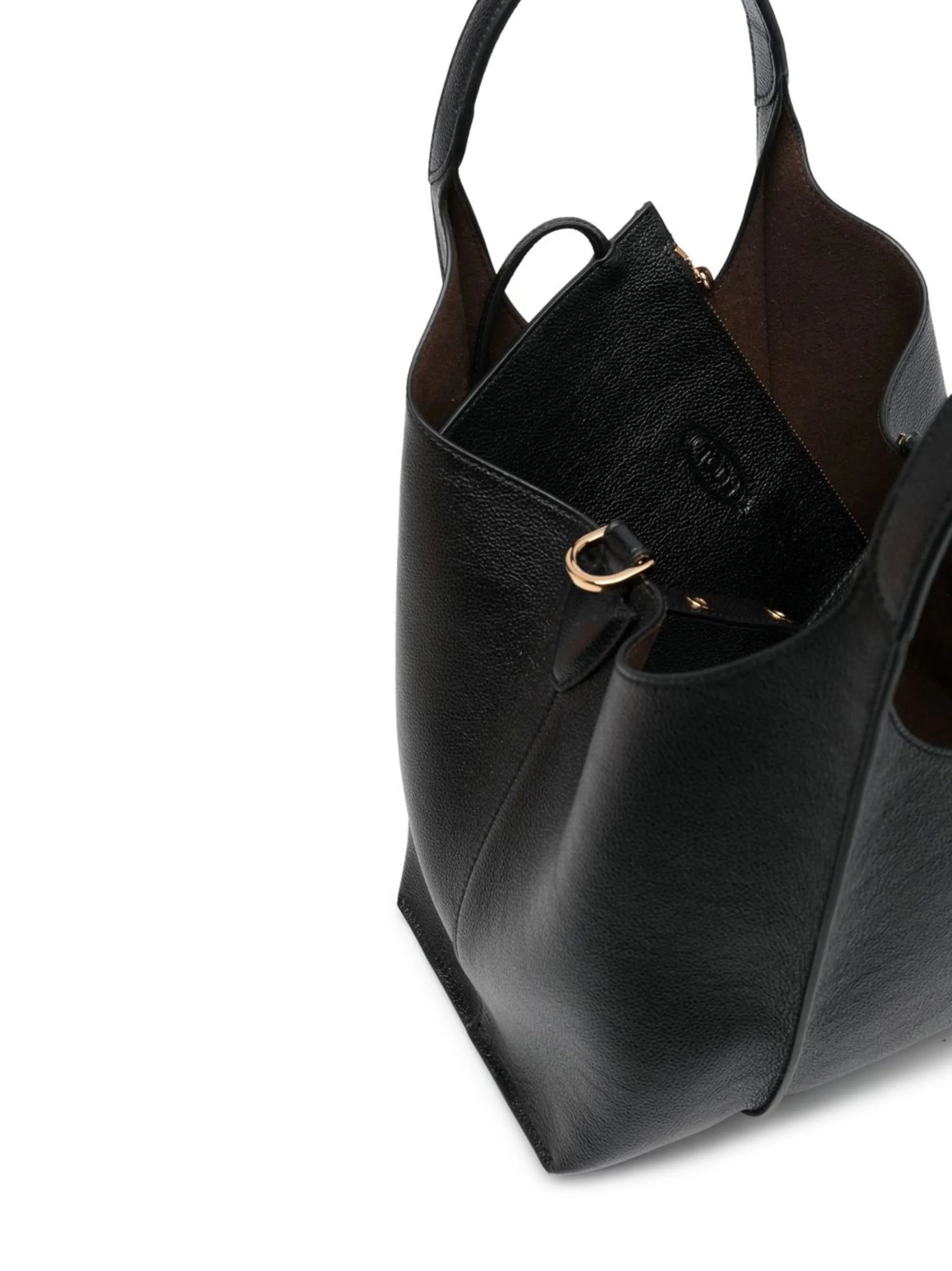 T Timeless shopping bag in leather mini
