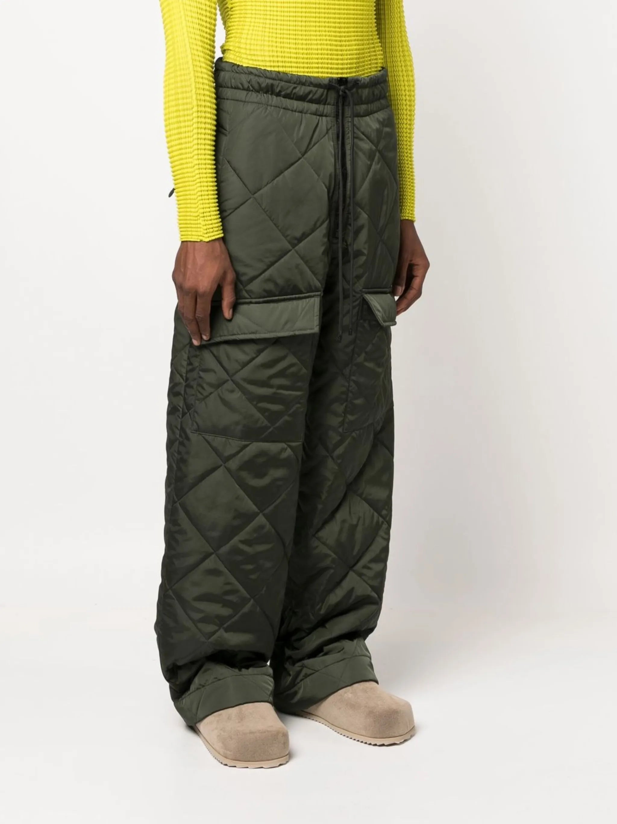 Perry quilted trousers