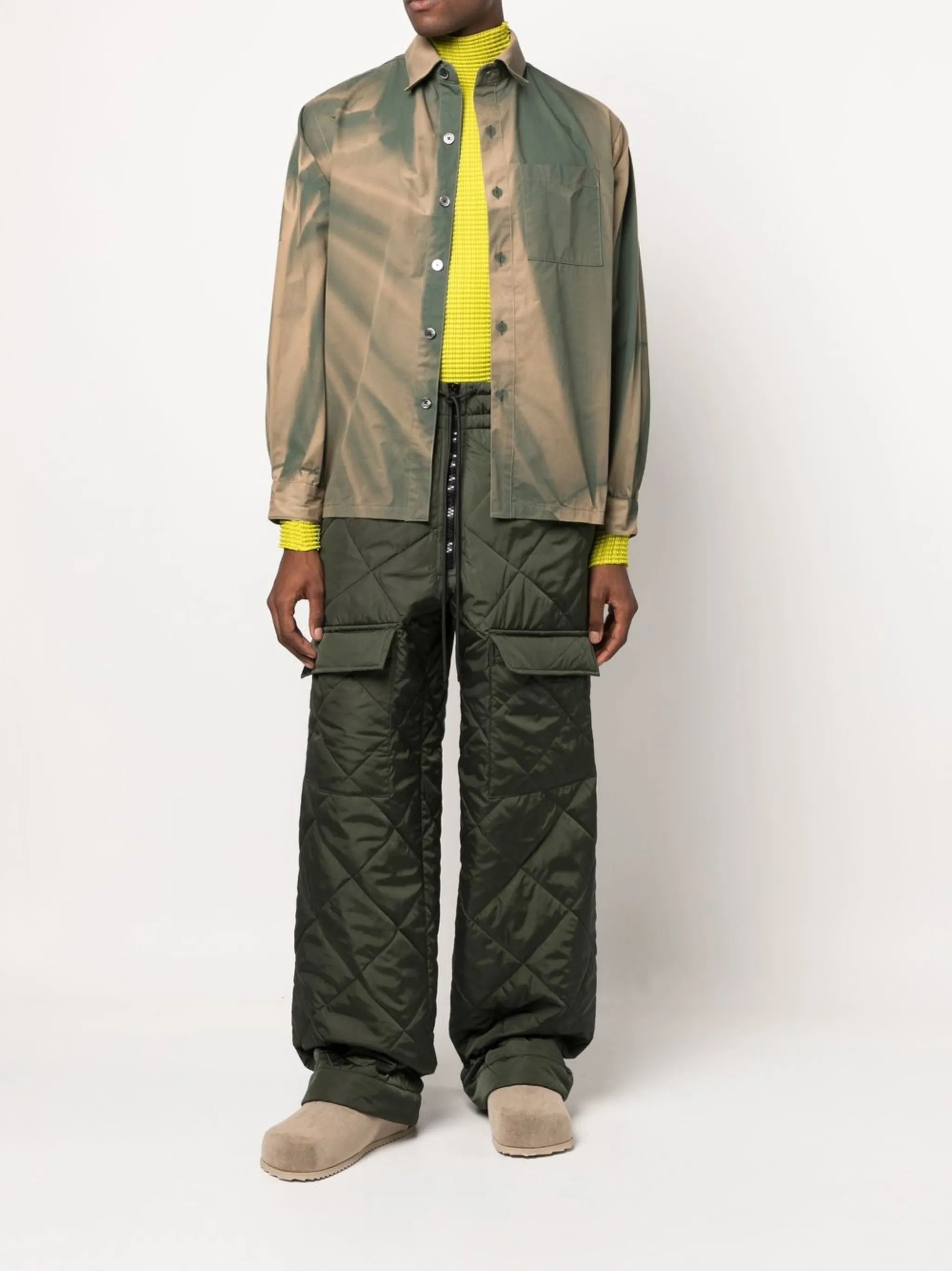 Perry quilted trousers