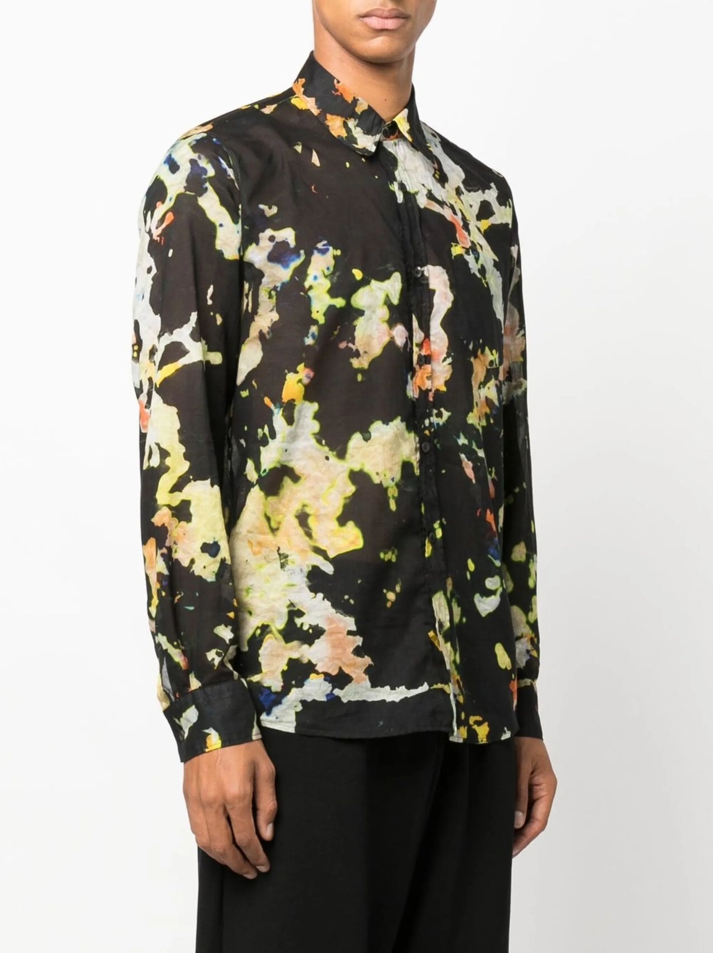 Corbino tie-dye print shirt