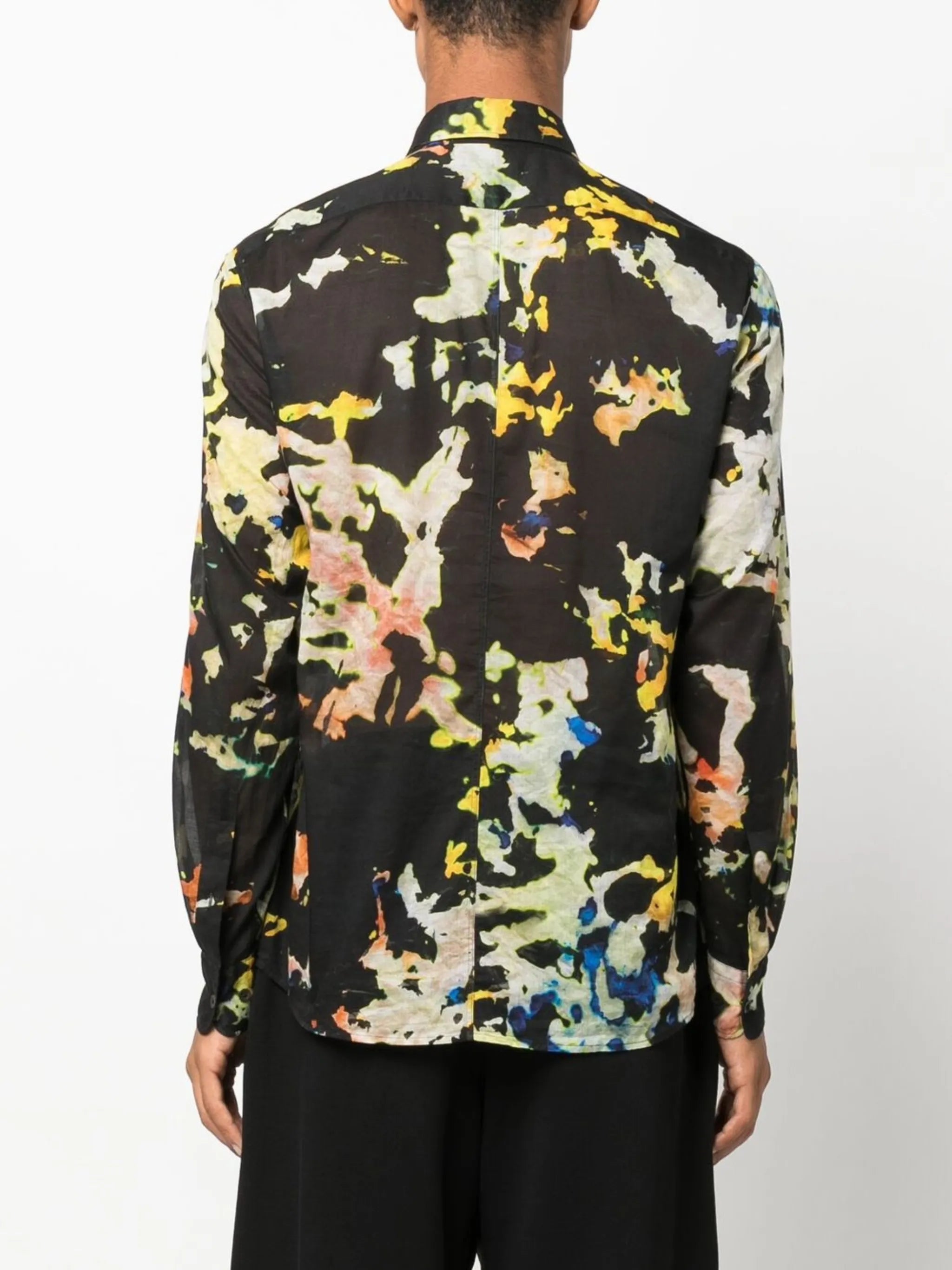 Corbino tie-dye print shirt