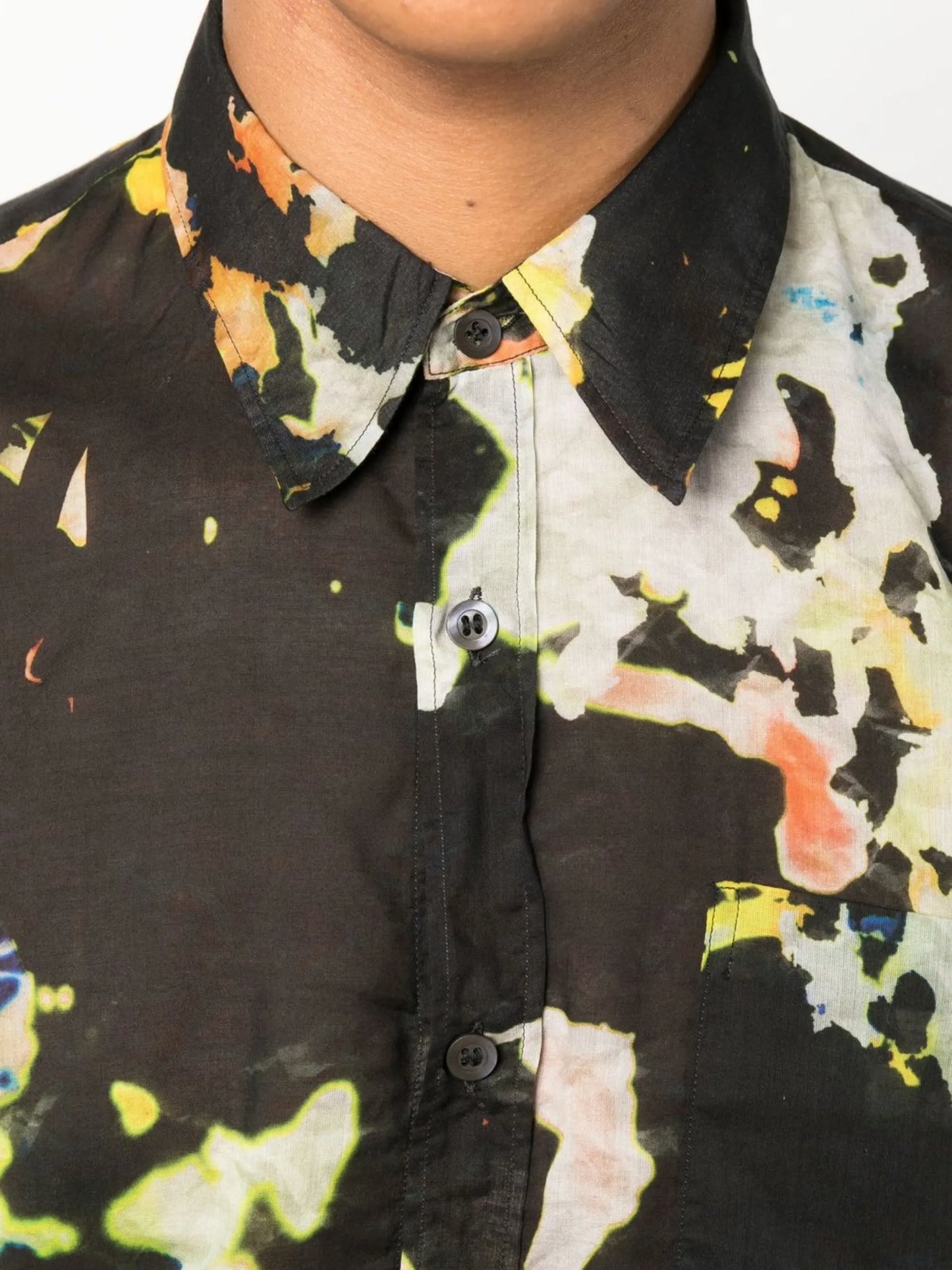 Corbino tie-dye print shirt