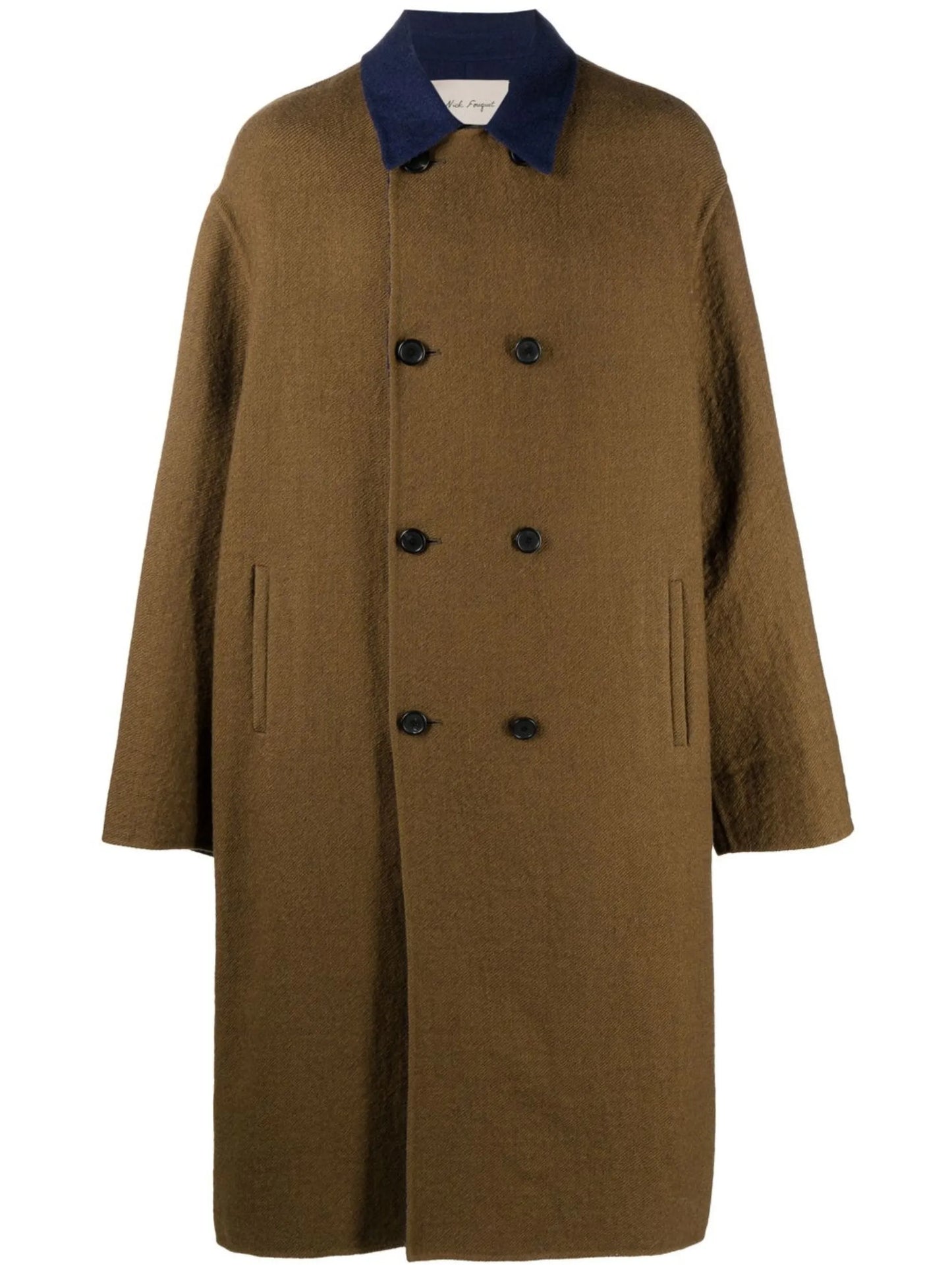 Vincent double-breasted overcoat
