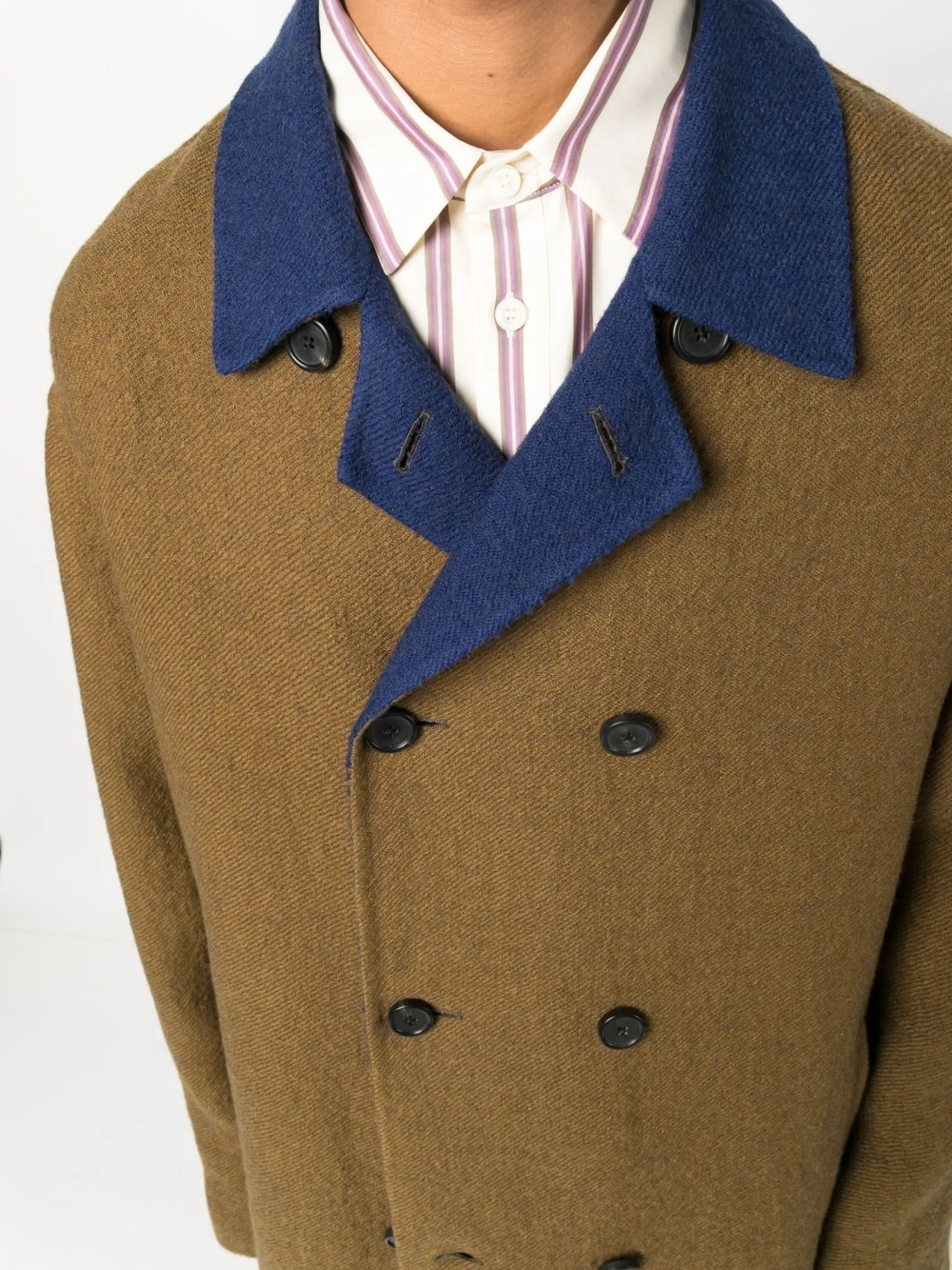 Vincent double-breasted overcoat