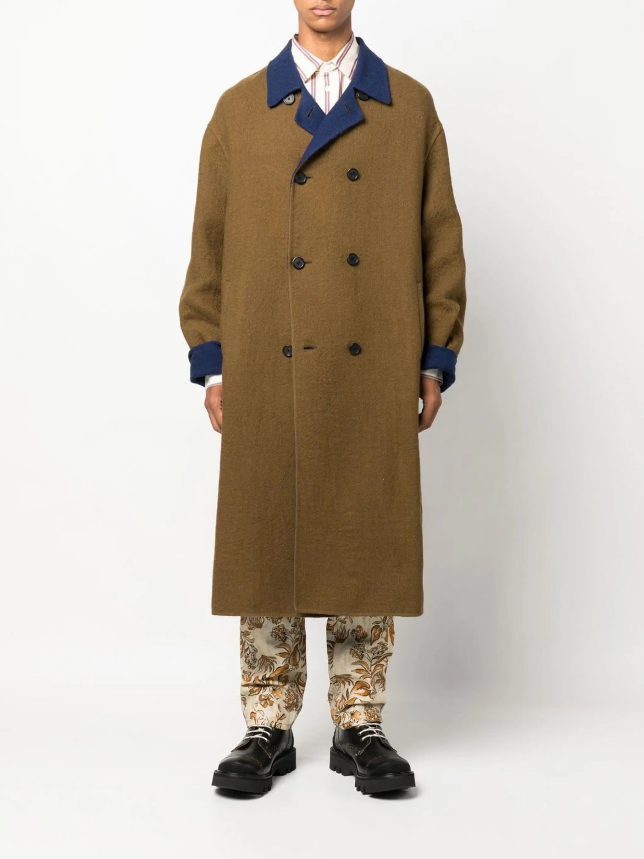 Vincent double-breasted overcoat
