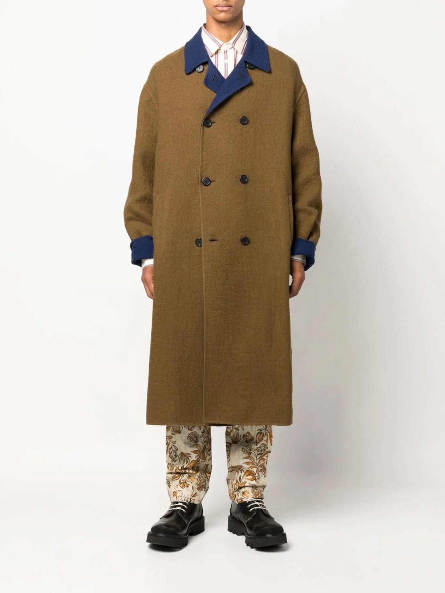 Vincent double-breasted overcoat