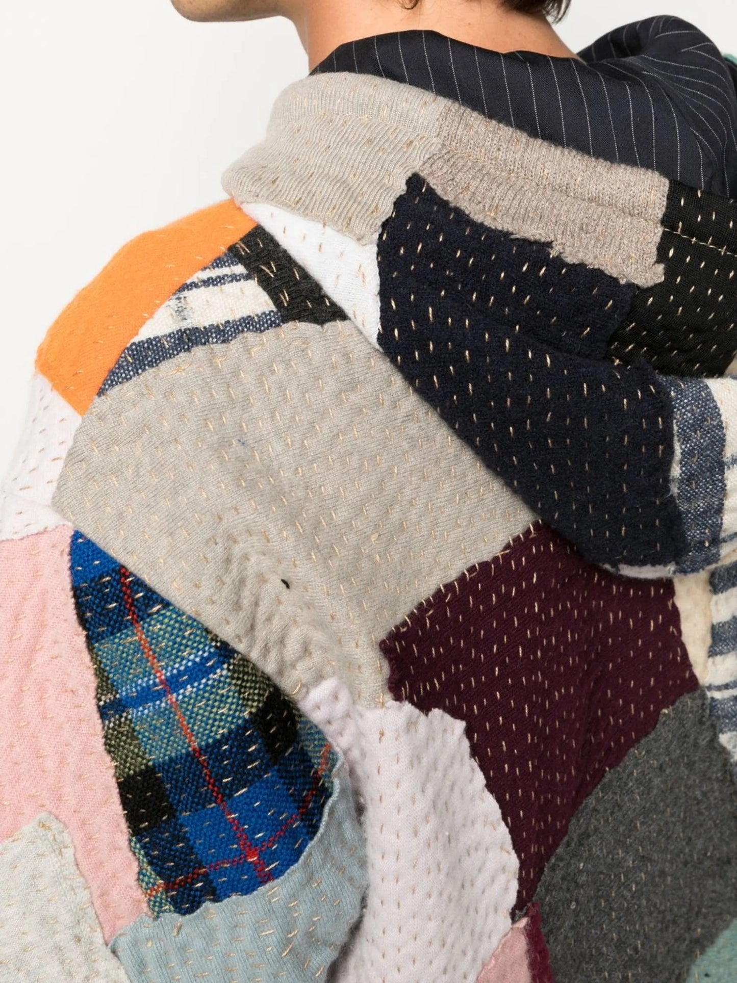 Hayden patchwork hoodie
