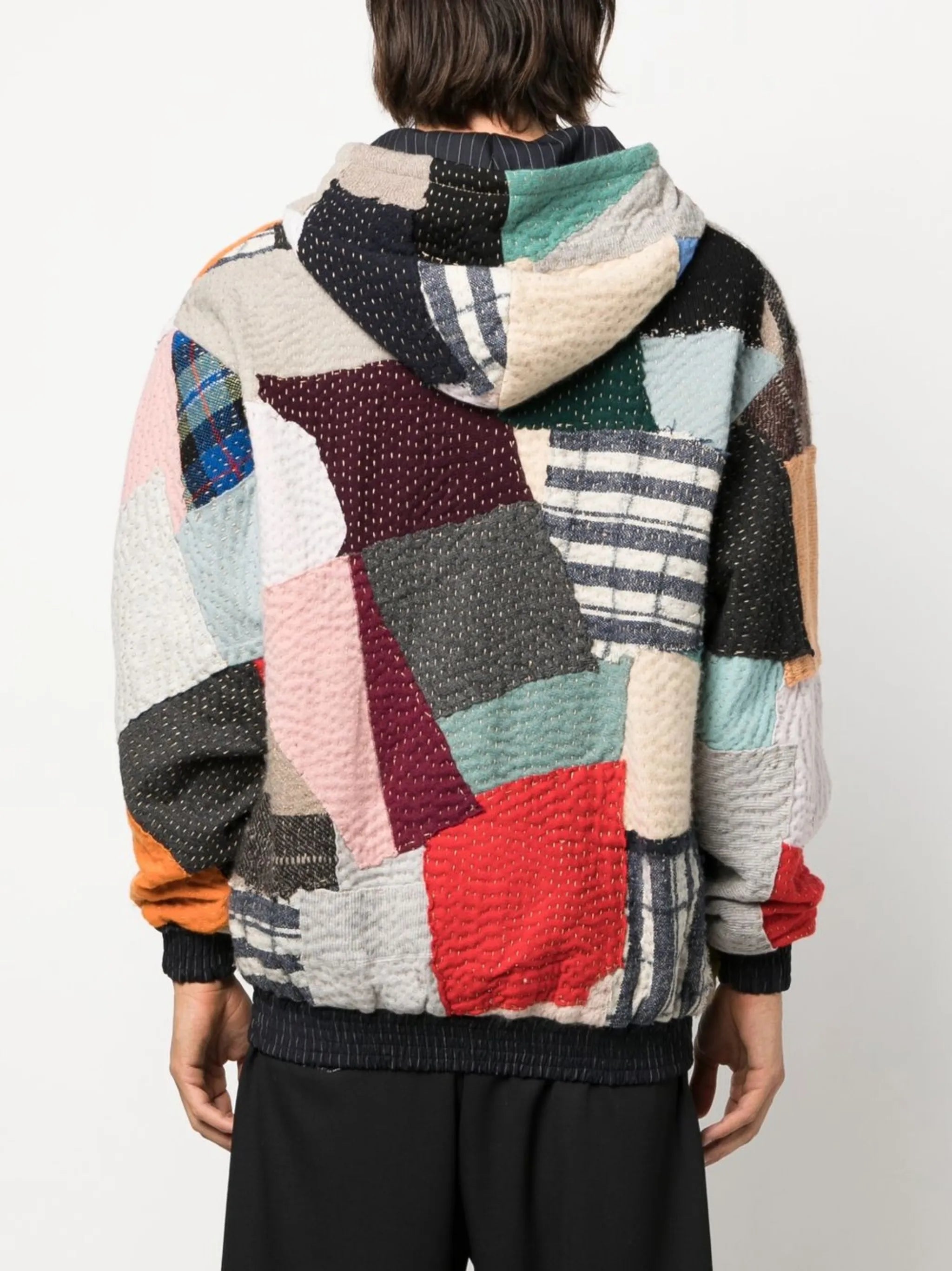 Hayden patchwork hoodie