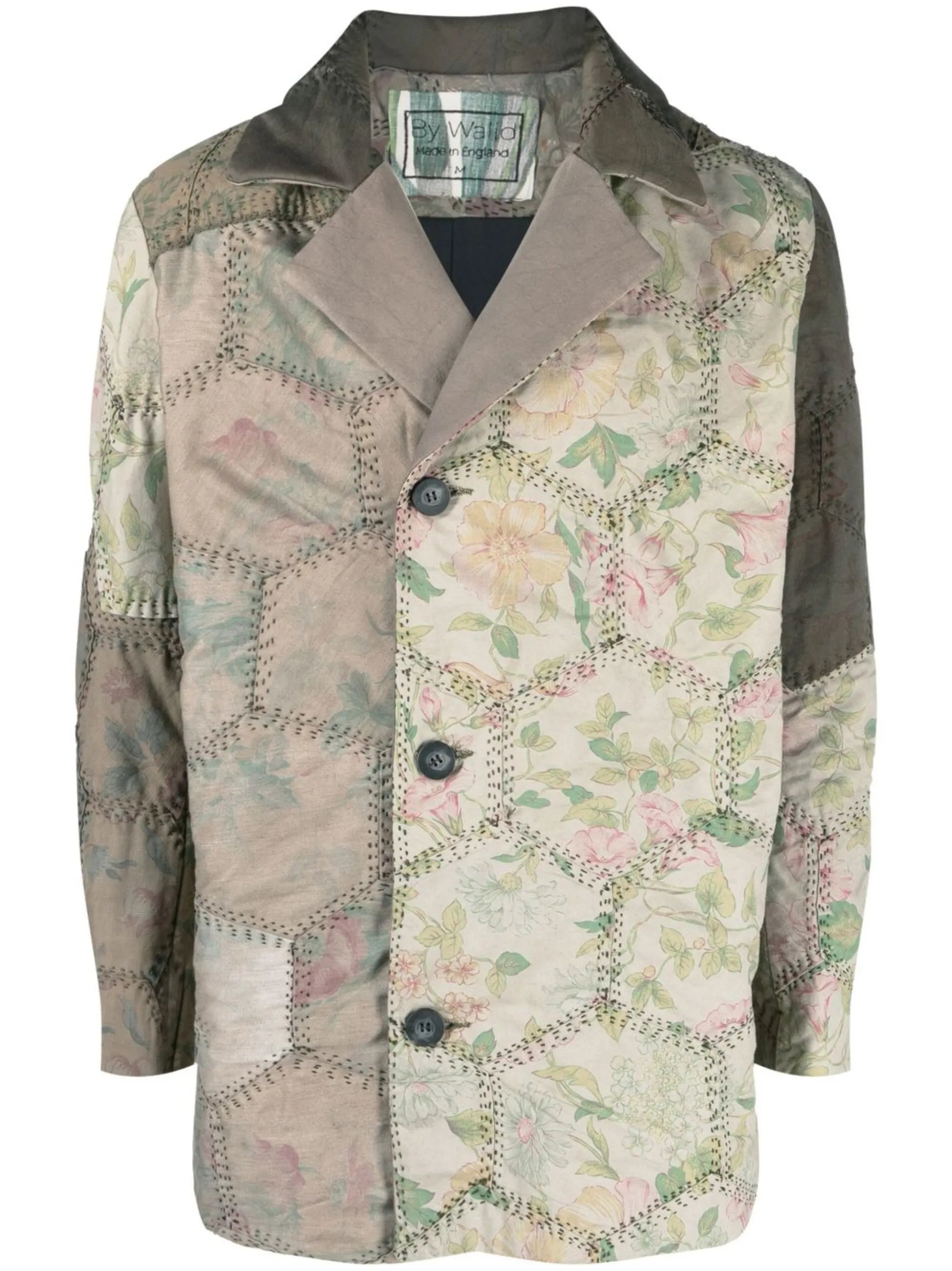 Jacob quilted pea coat