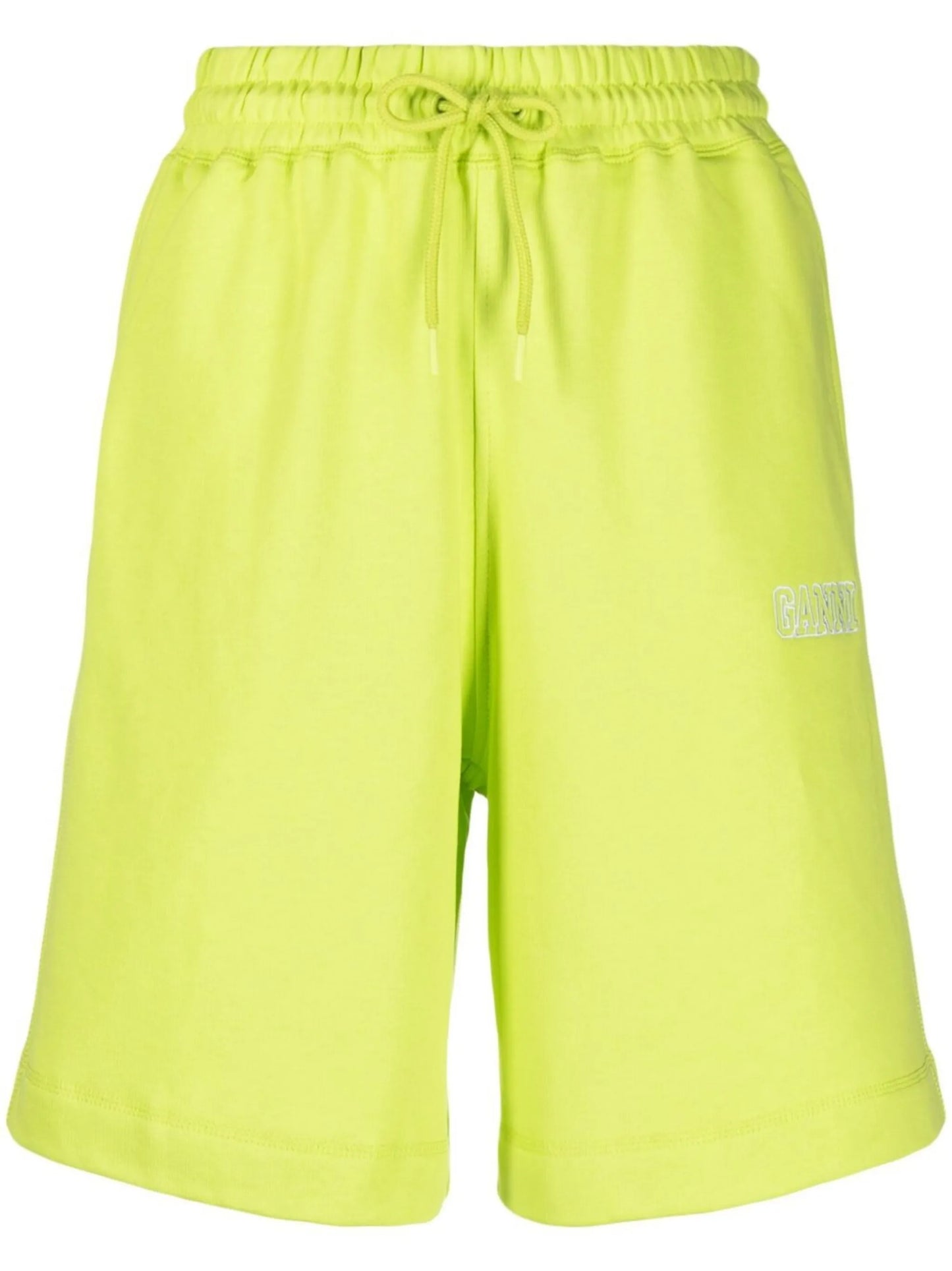 embroidered logo track shorts