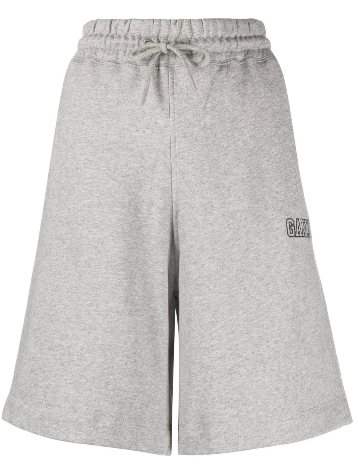embroidered logo track shorts