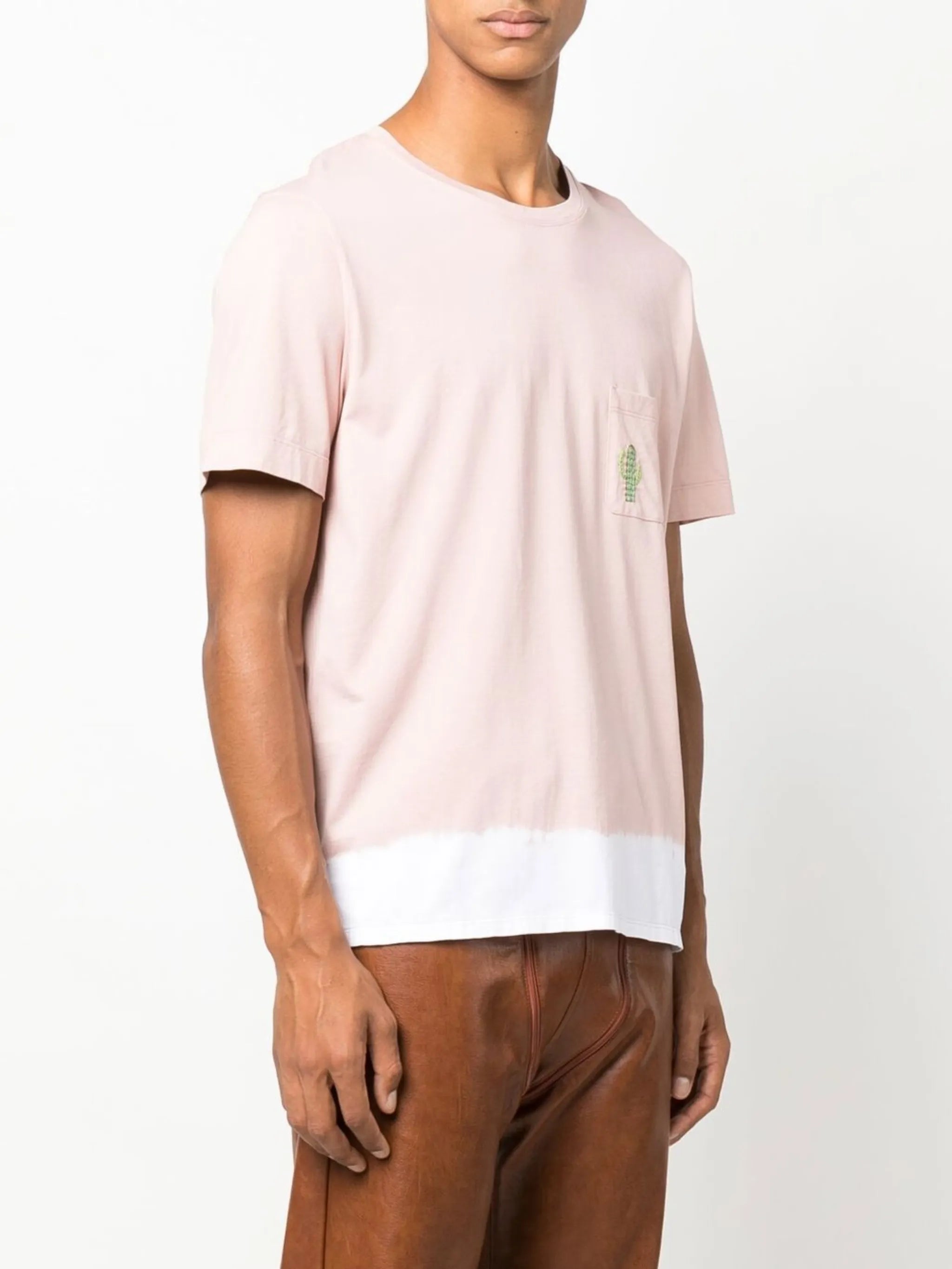 embroidered pocket T-shirt