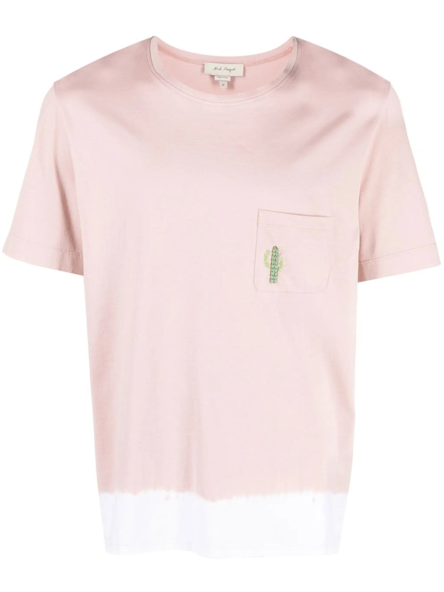 embroidered pocket T-shirt