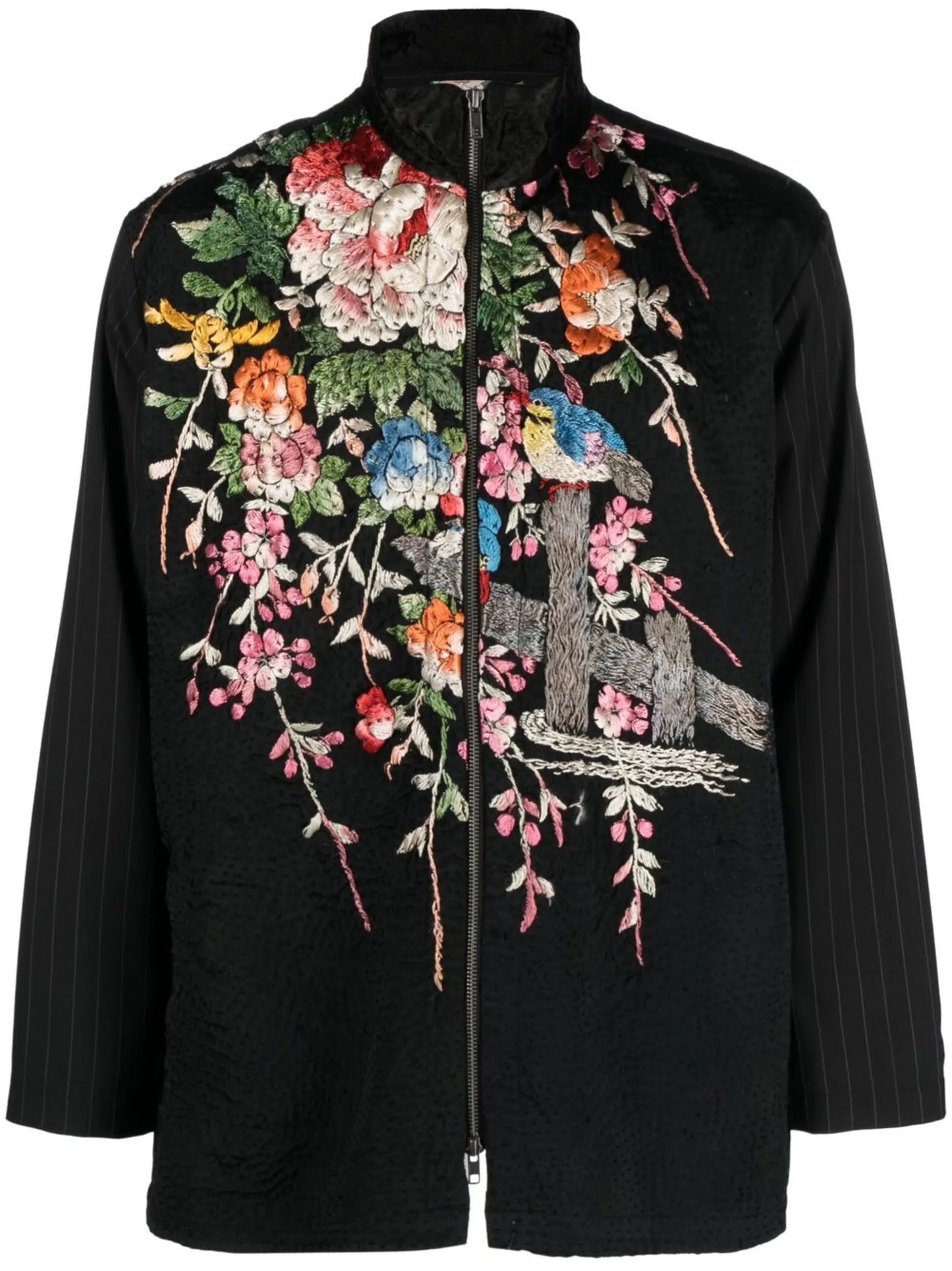 Tino floral-embroidered jacket