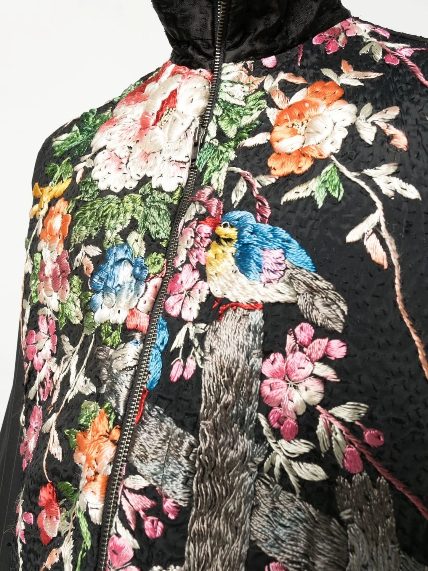 Tino floral-embroidered jacket