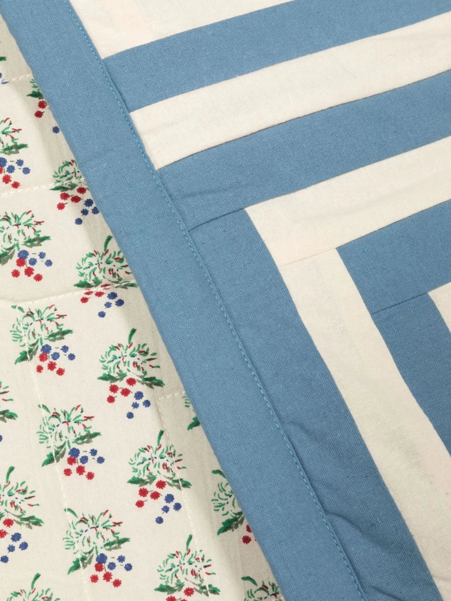 quilted-finish cotton scarf