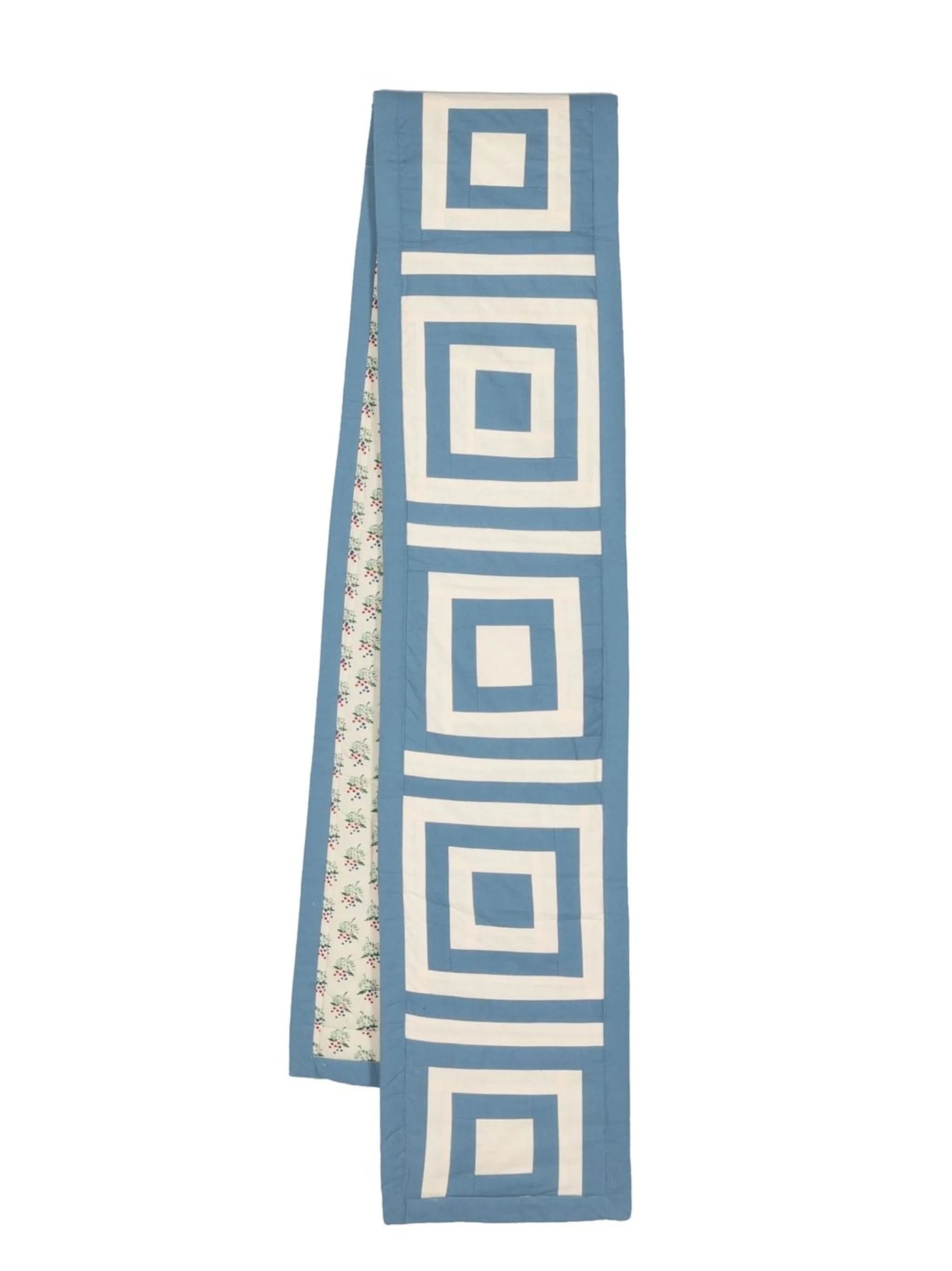 quilted-finish cotton scarf