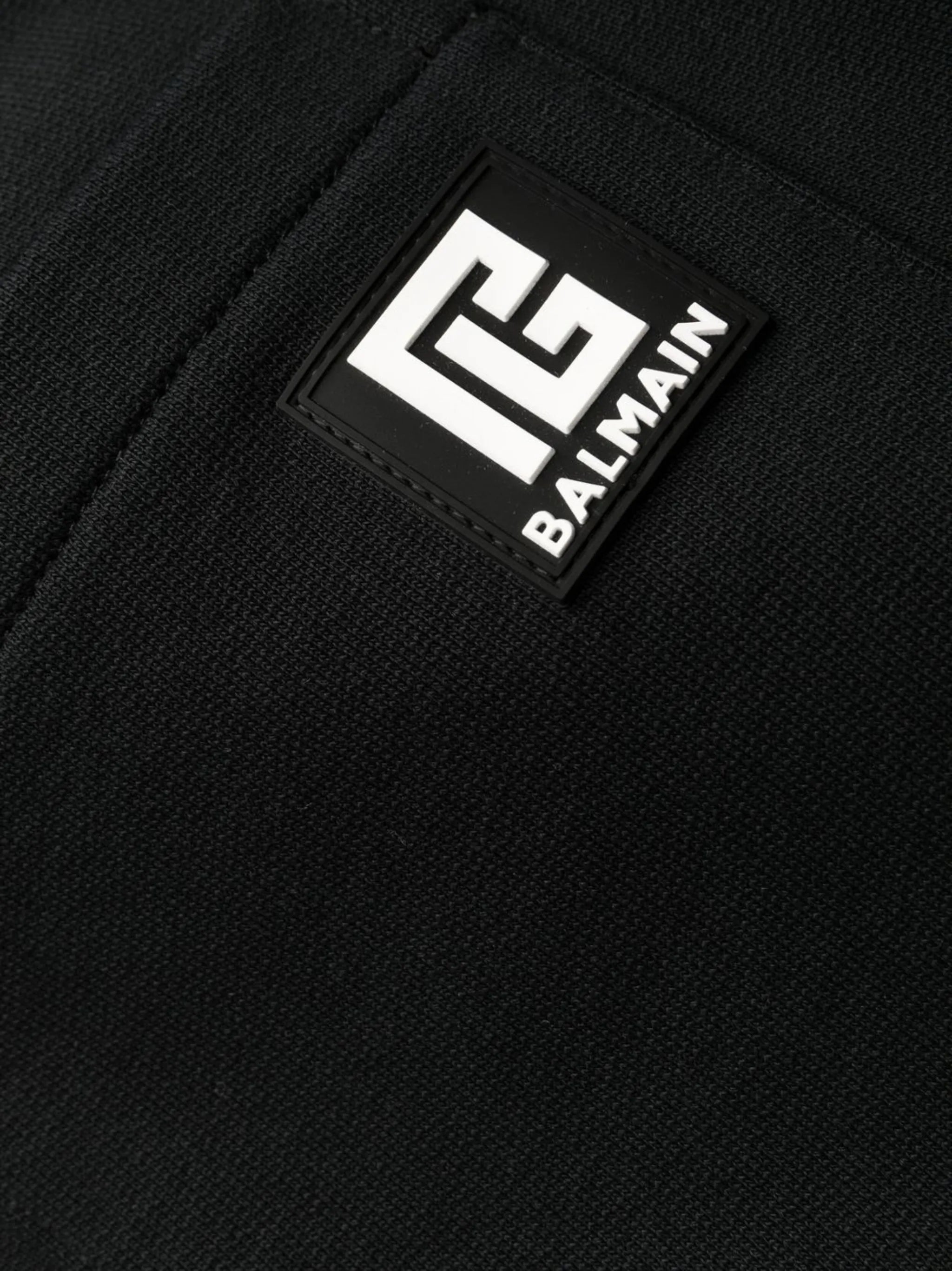 logo-patch drawstring track pants