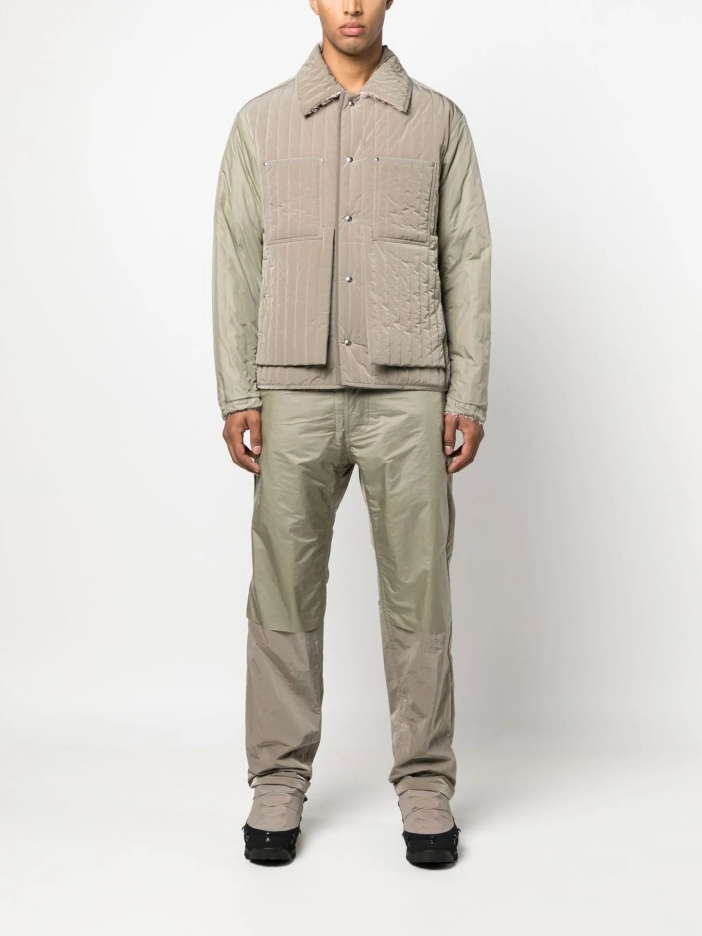 reversible quilted jacket