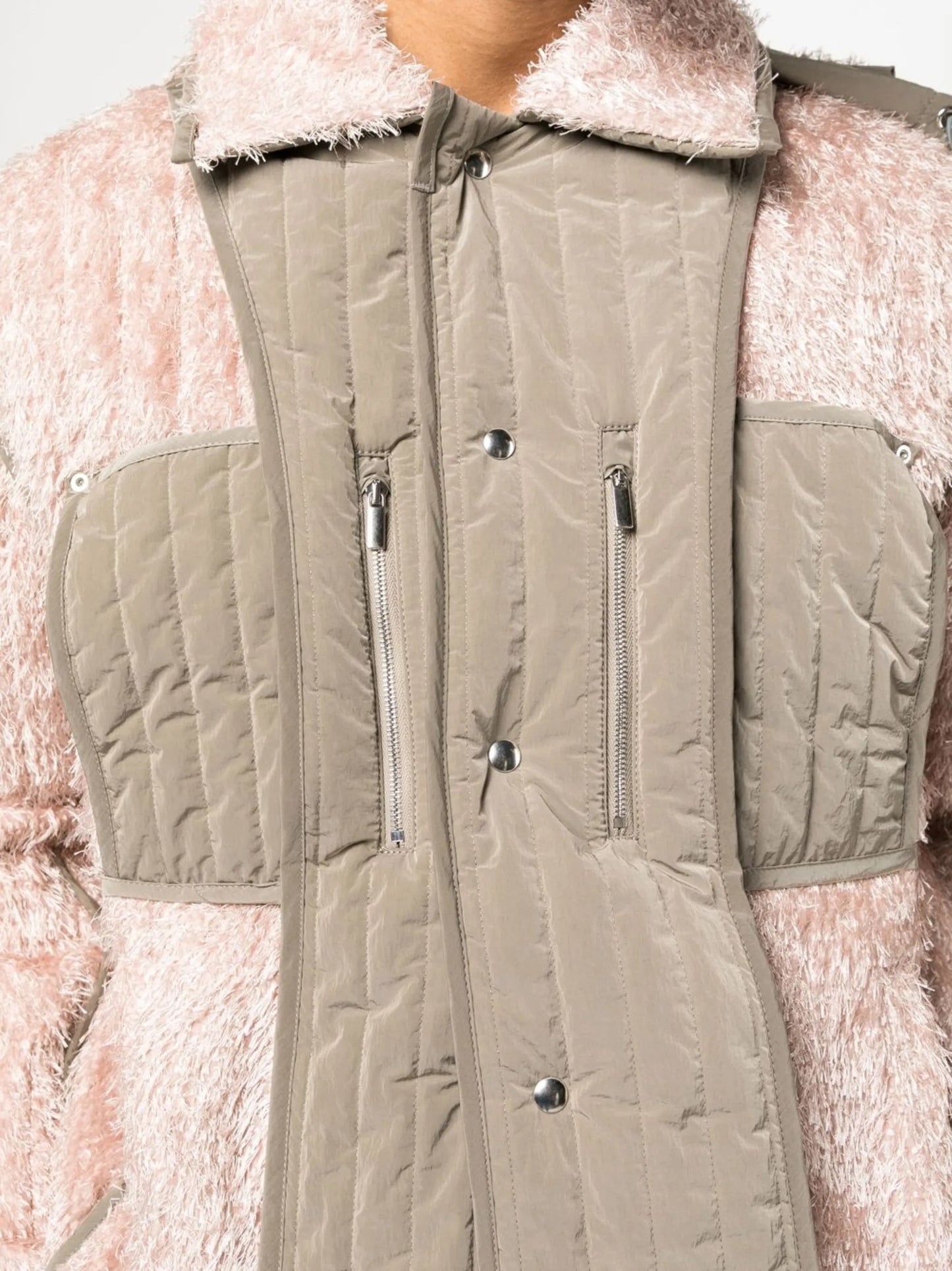reversible quilted jacket