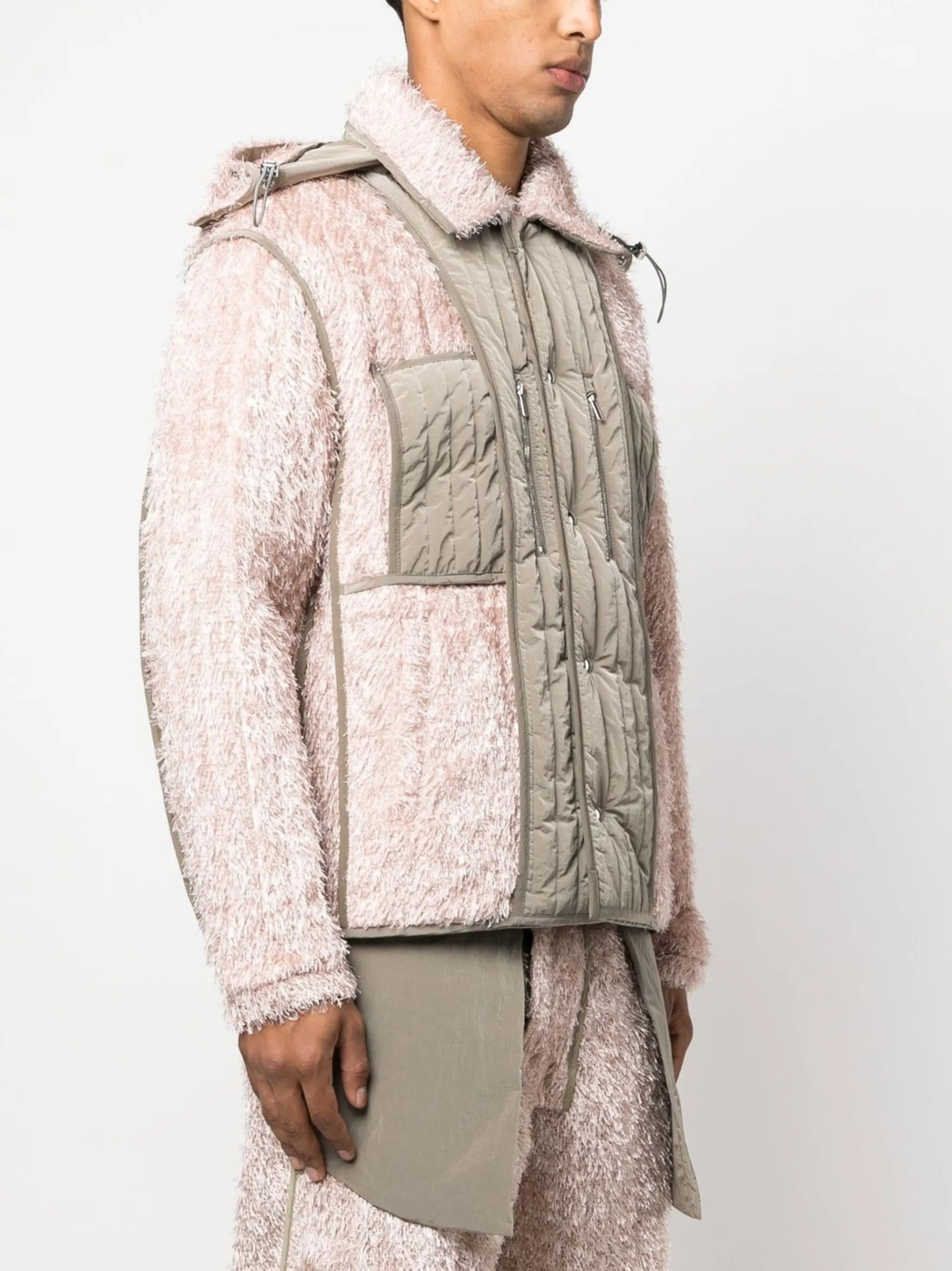 reversible quilted jacket