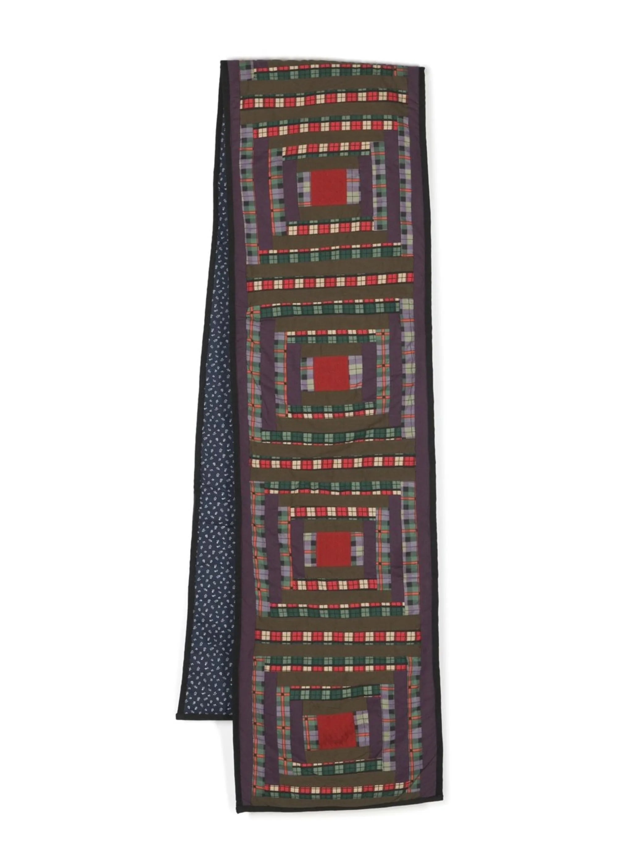quilted-finish cotton scarf