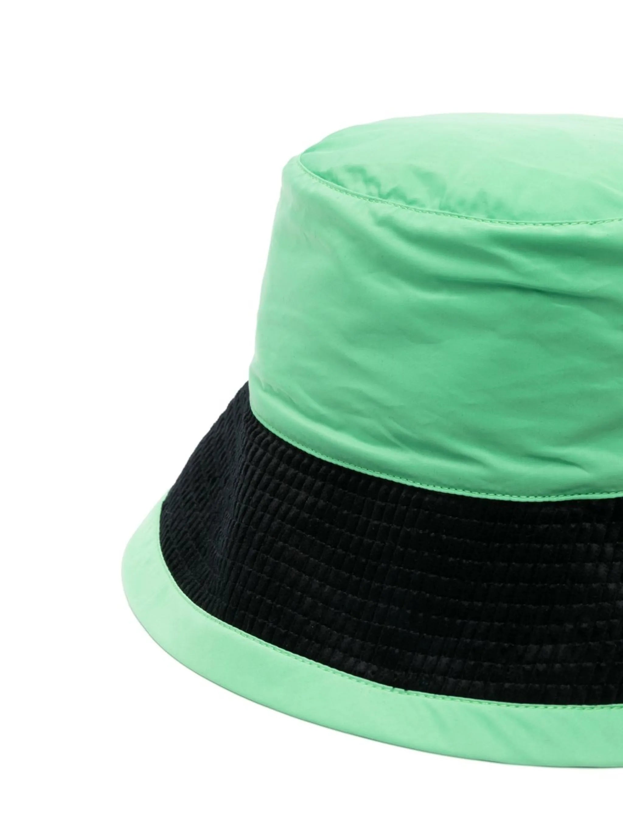 contrasting-border bucket hat