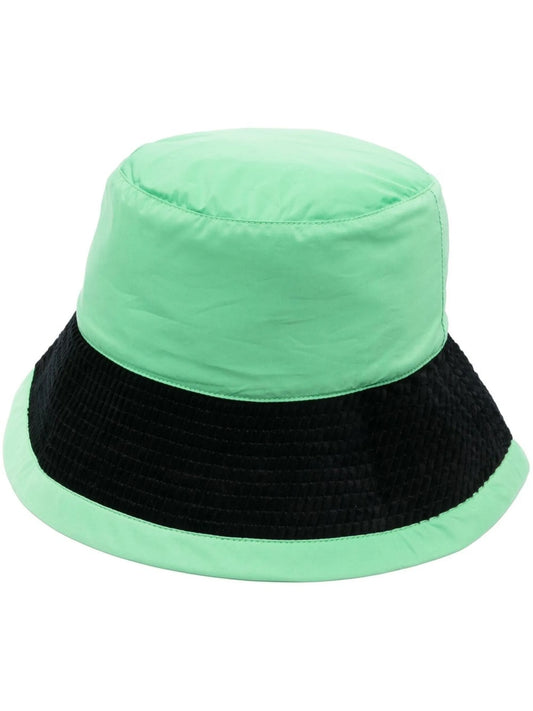 contrasting-border bucket hat