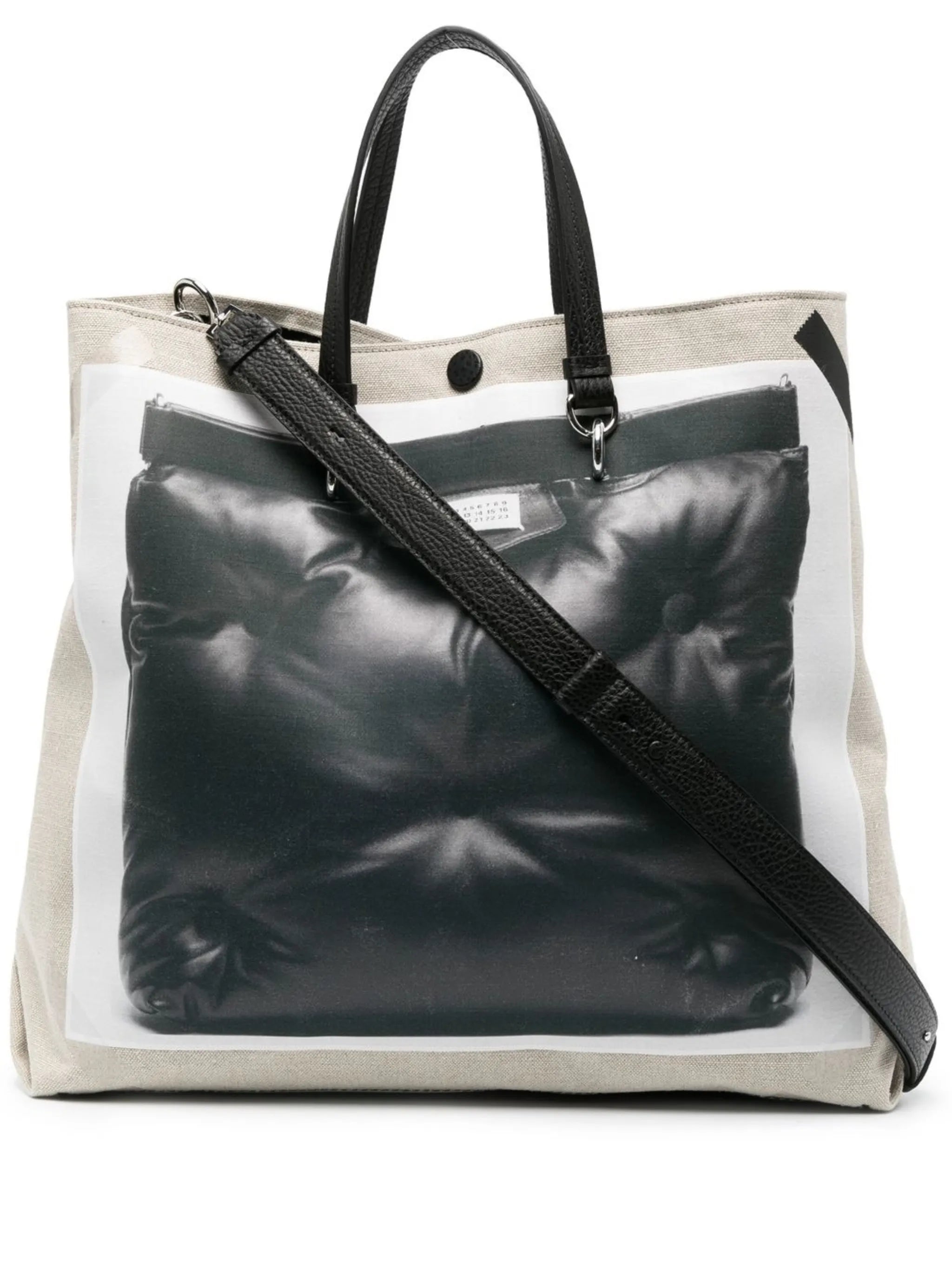 Glam Slam trompe-l'oeil tote bag