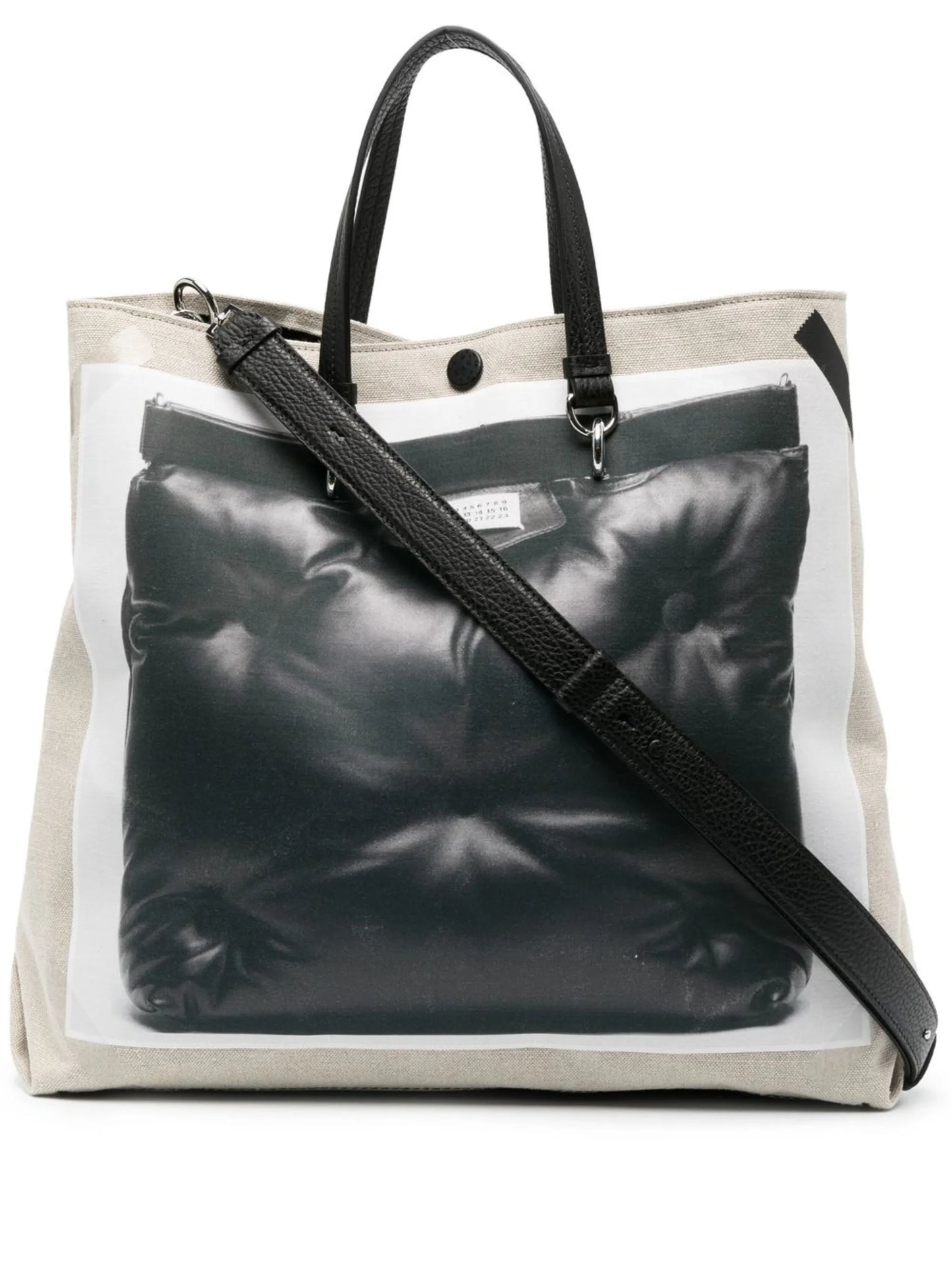 Glam Slam trompe-l'oeil tote bag