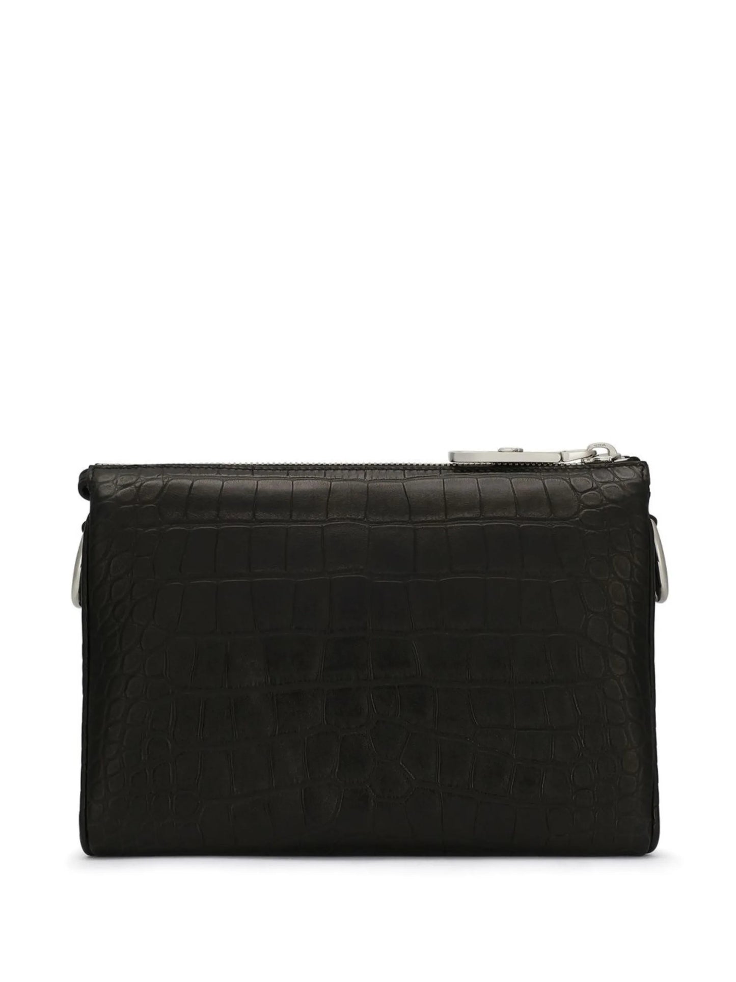 small Tris crocodile-print crossbody bag