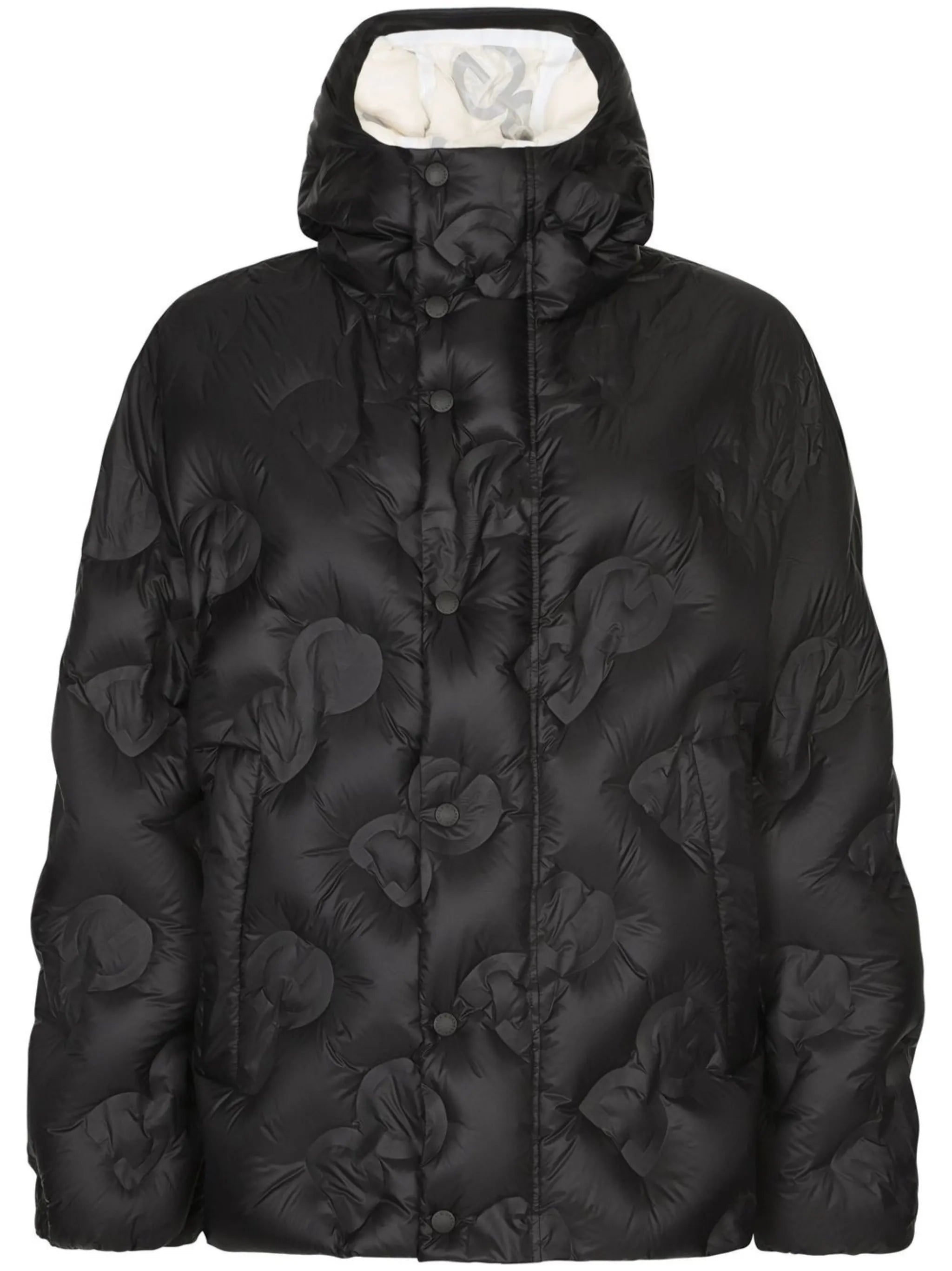 DG quilted hooded coat