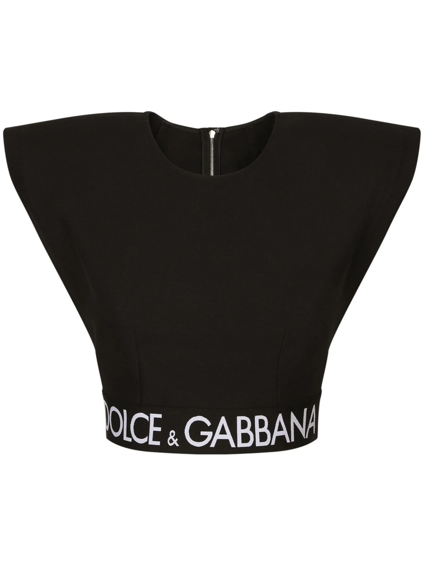 sleeveless cropped top