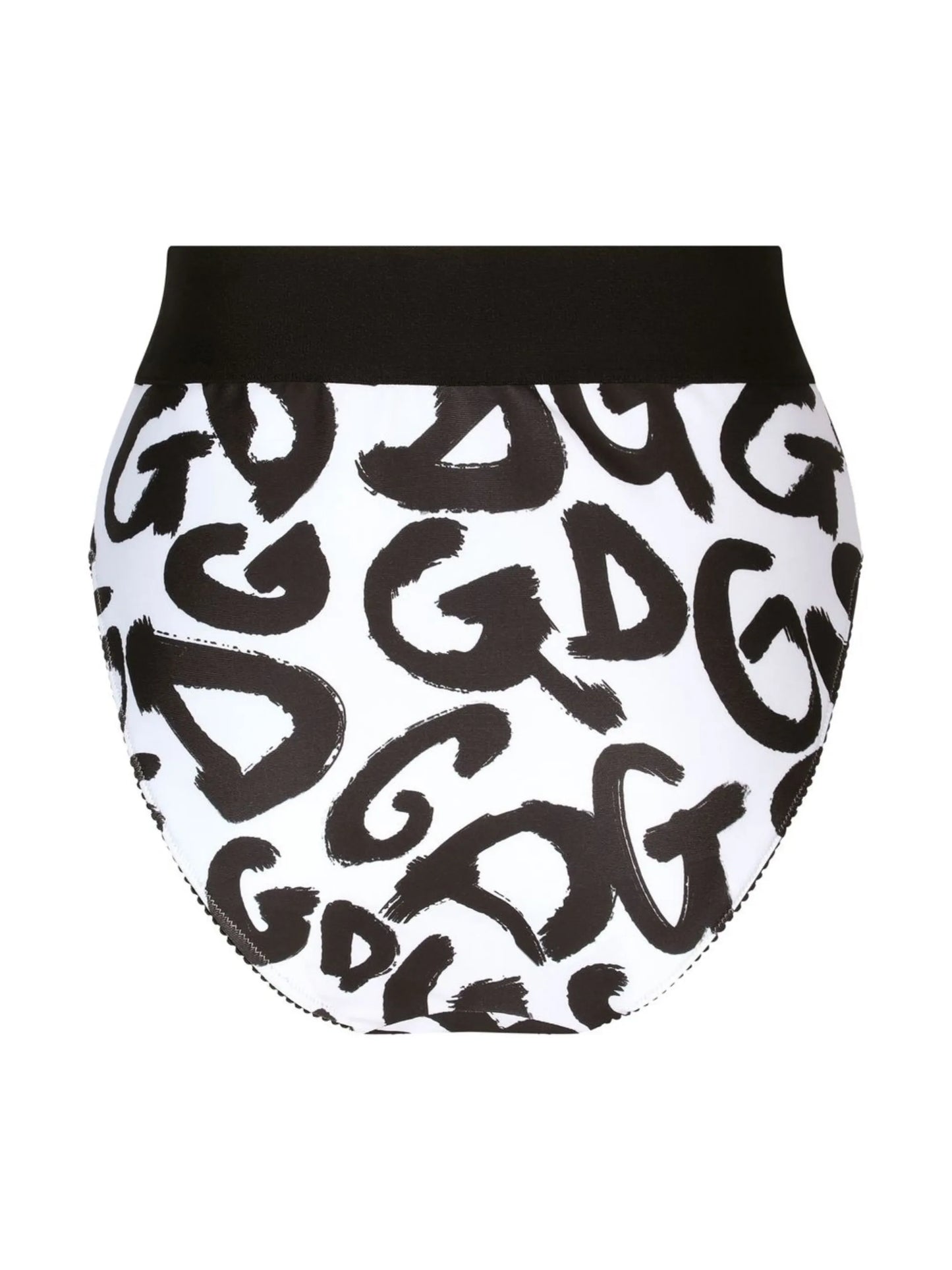 graffiti-print logo briefs