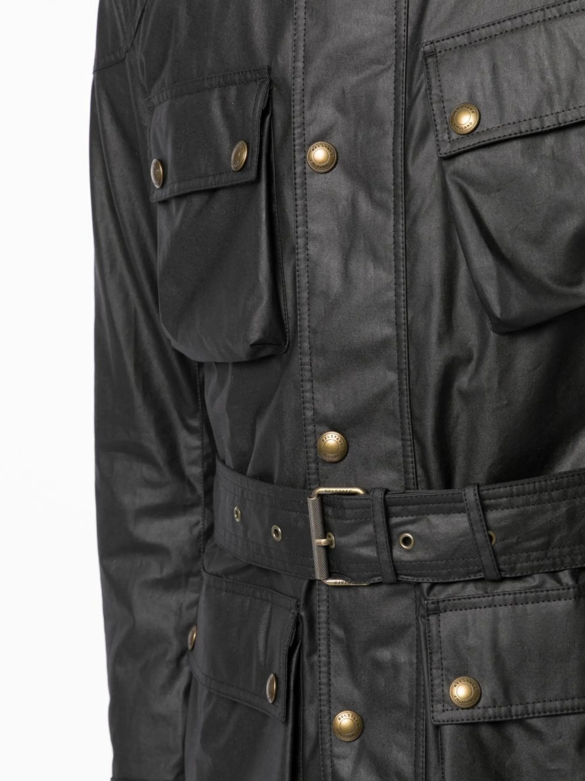 Trialmaster waxed cotton utility jacket