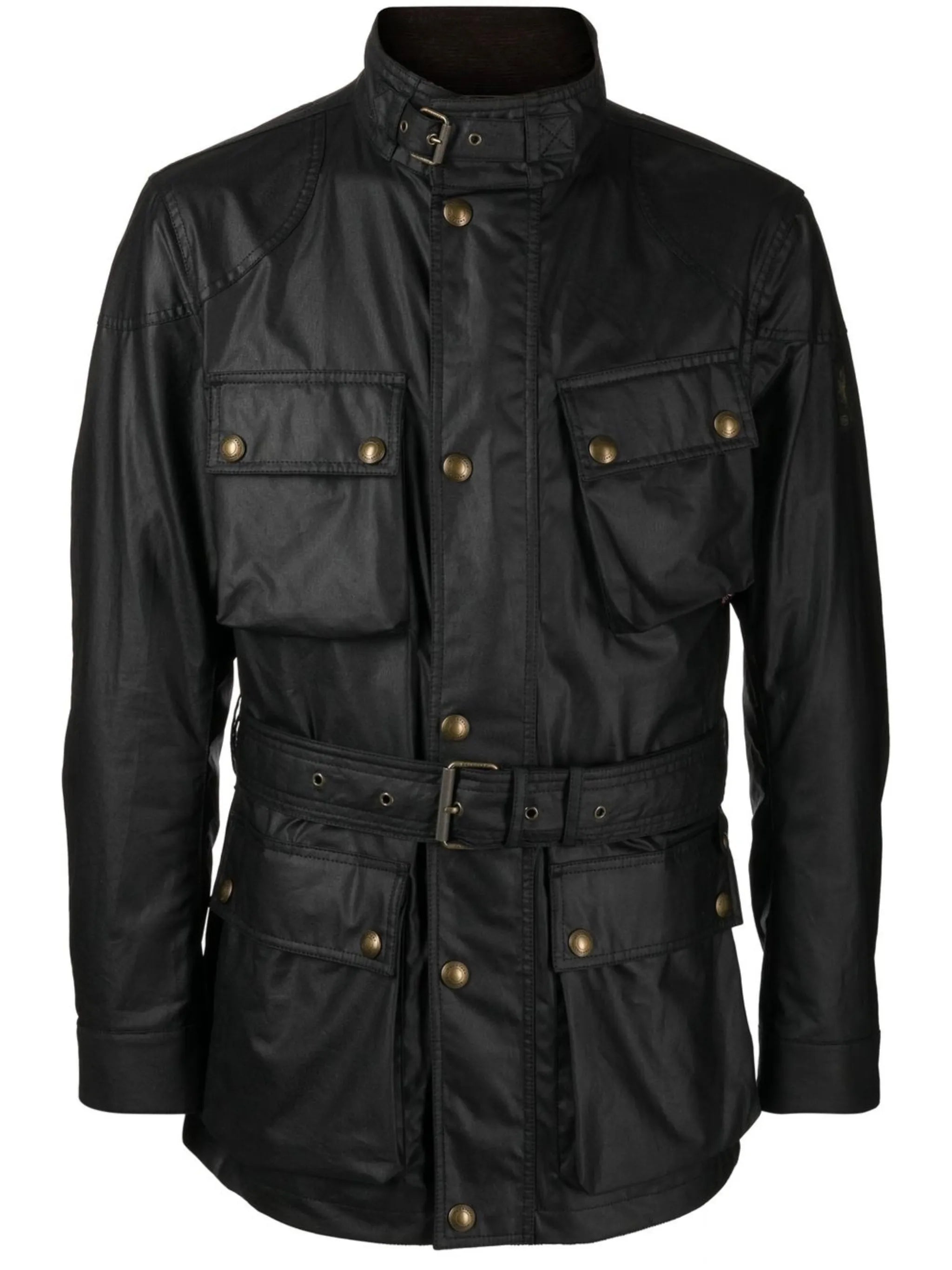 Trialmaster waxed cotton utility jacket