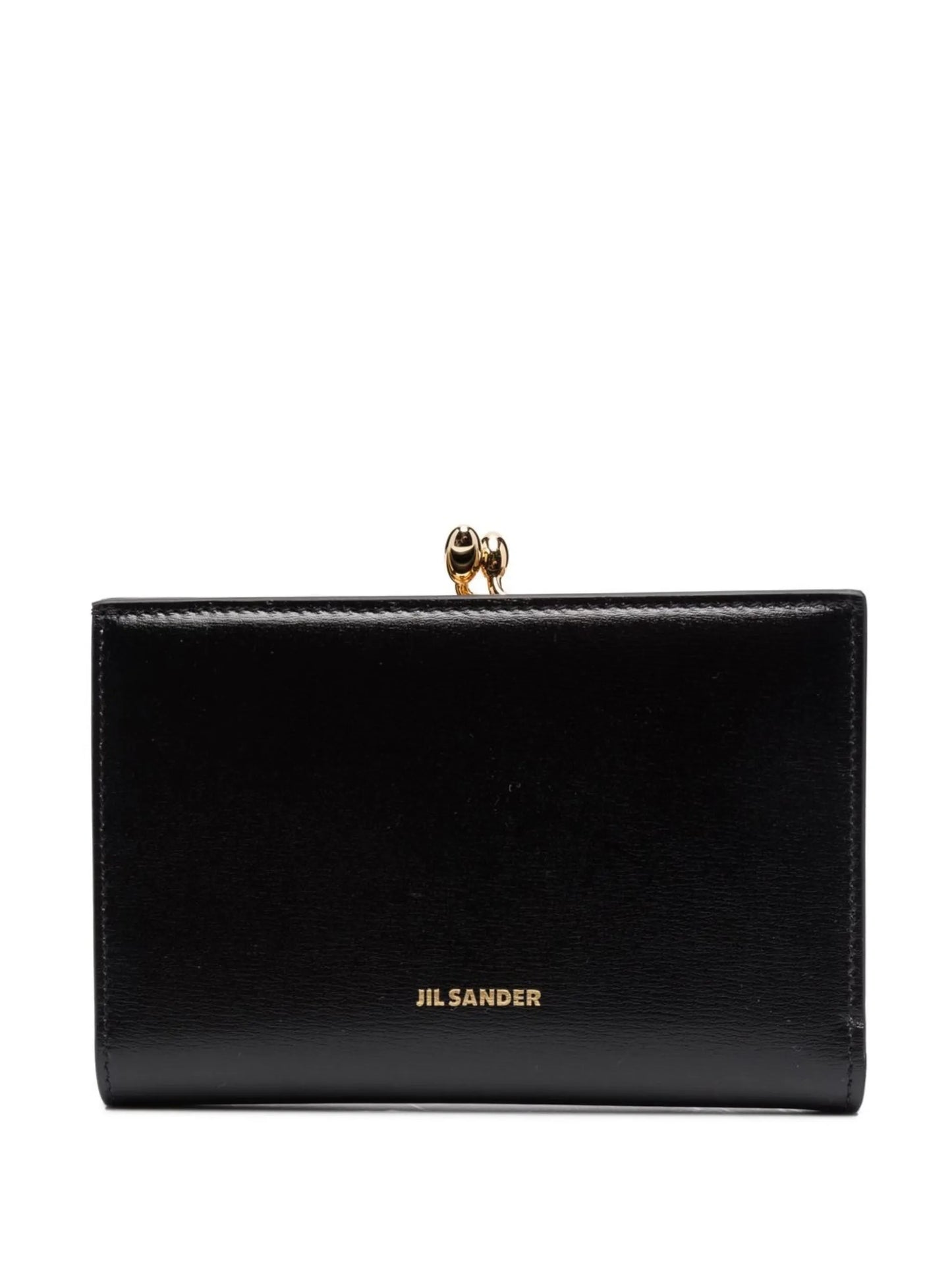 Goji logo clasp wallet