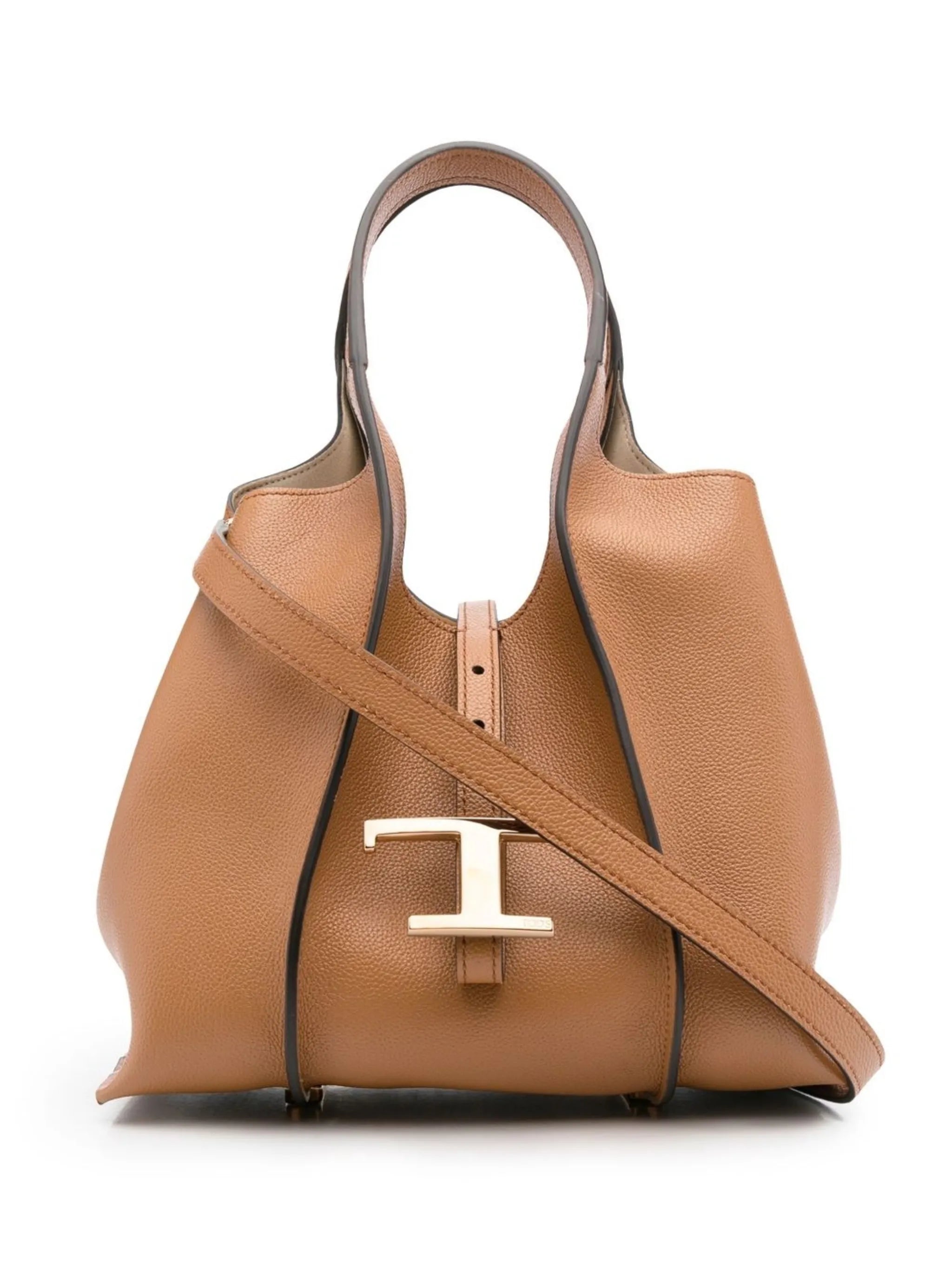 T Timeless shopping bag in leather mini