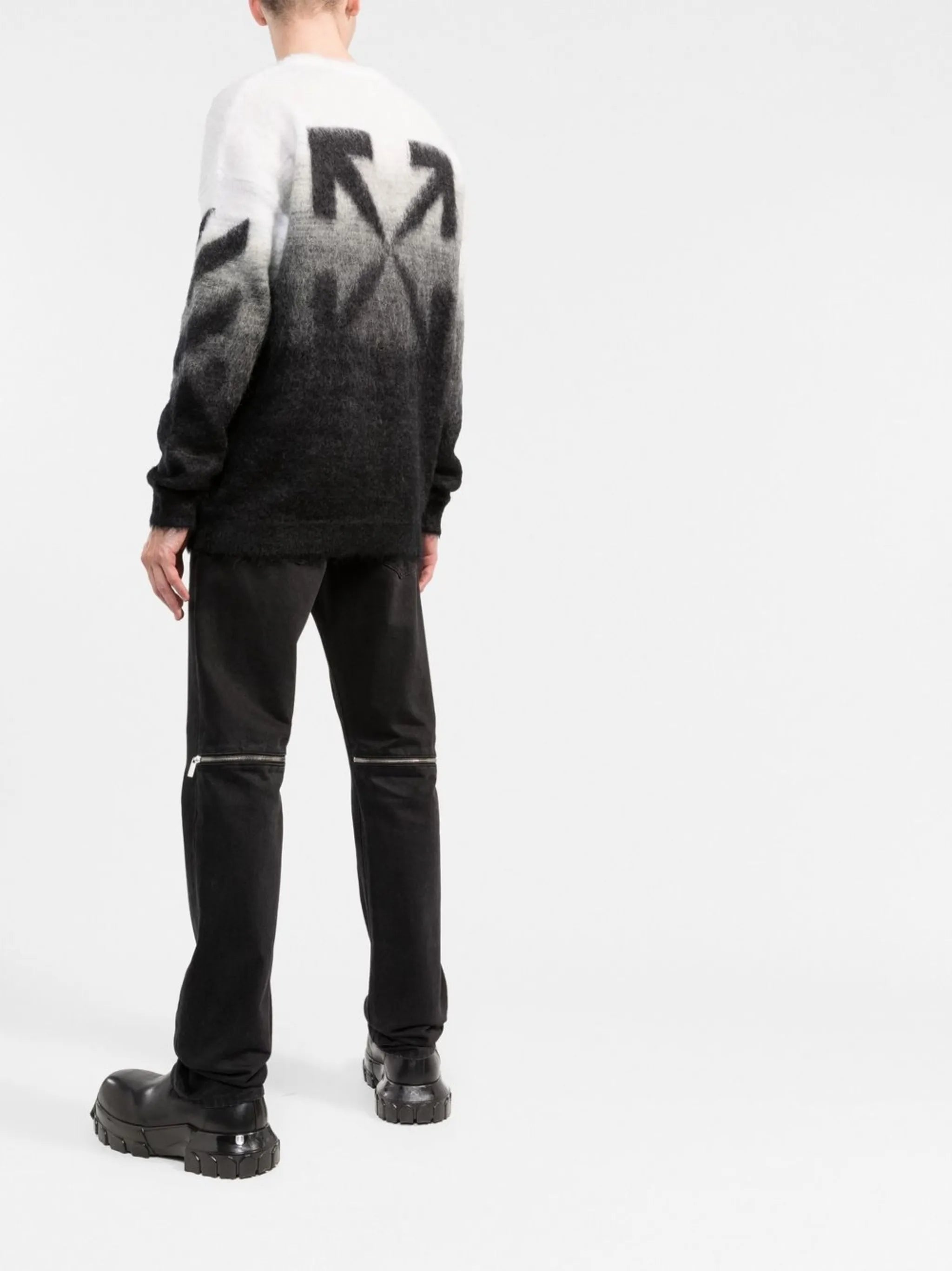 Arrows knitted jumper