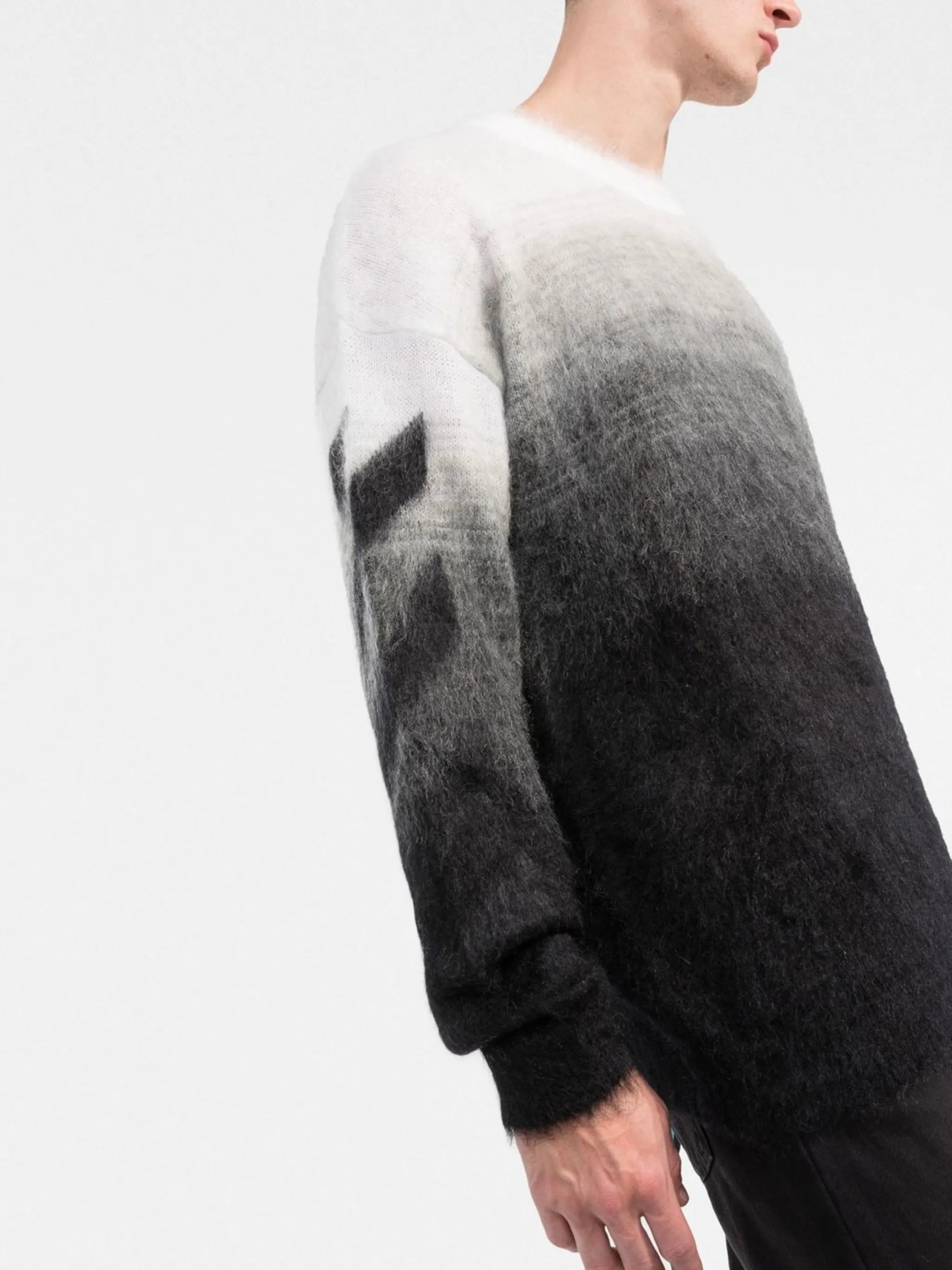 Arrows knitted jumper