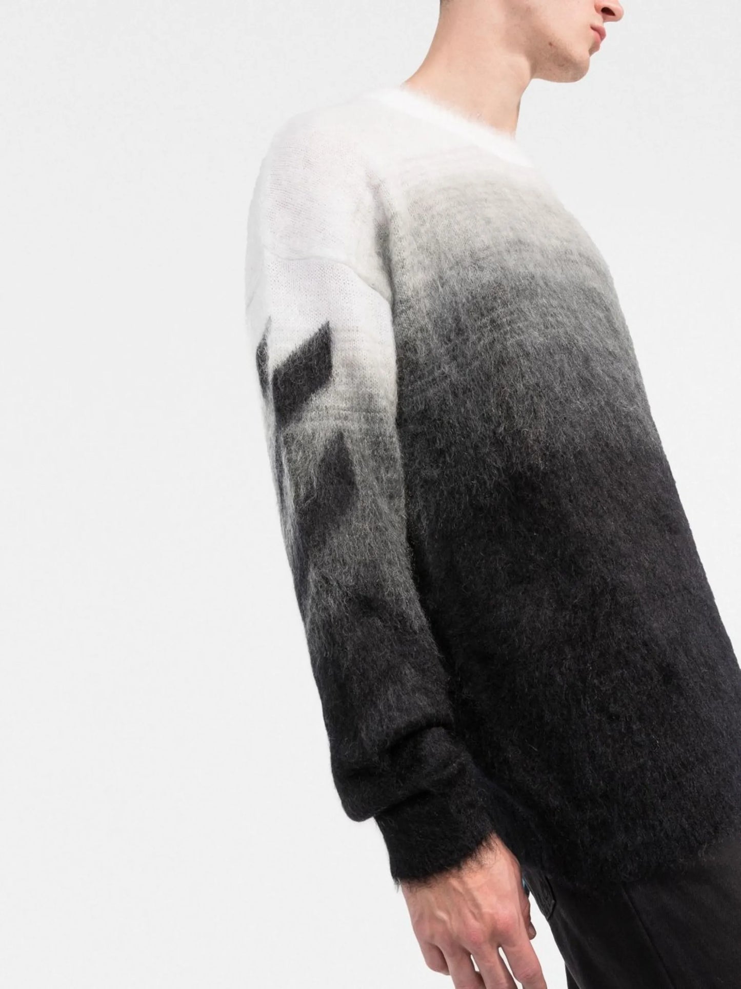 Arrows knitted jumper