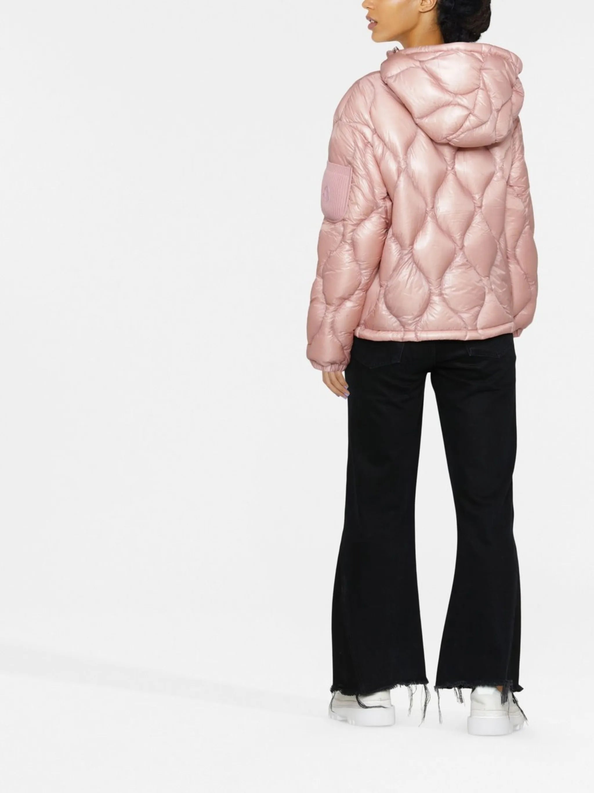 Anthon short padded hooded jacket