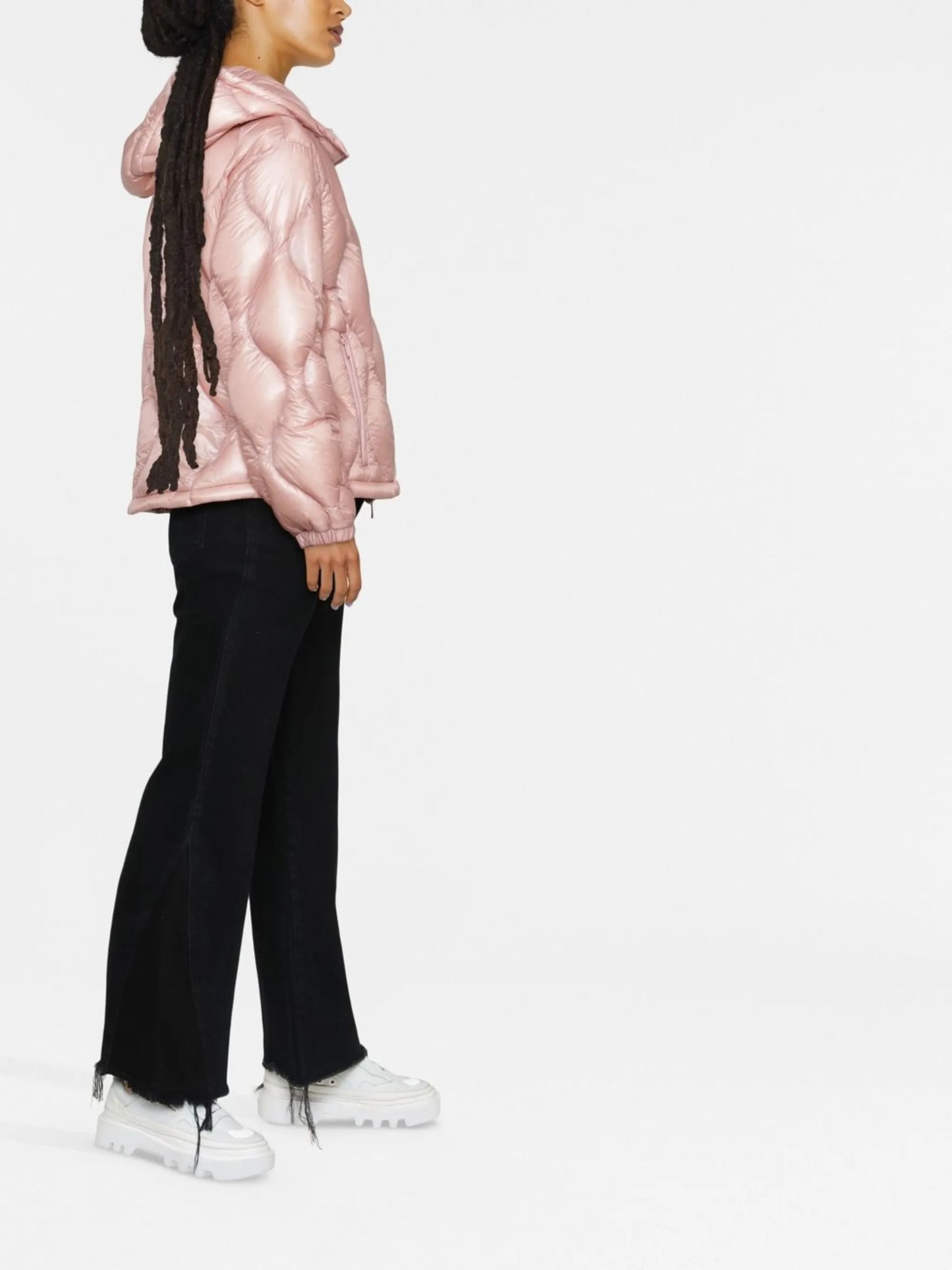 Anthon short padded hooded jacket