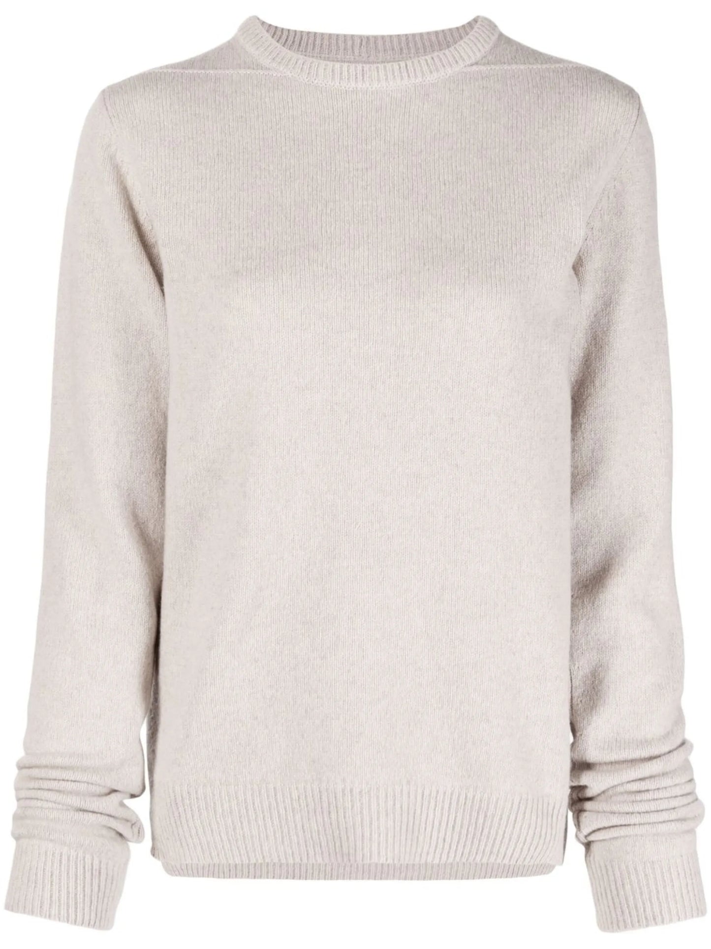 long-sleeve knitted jumper