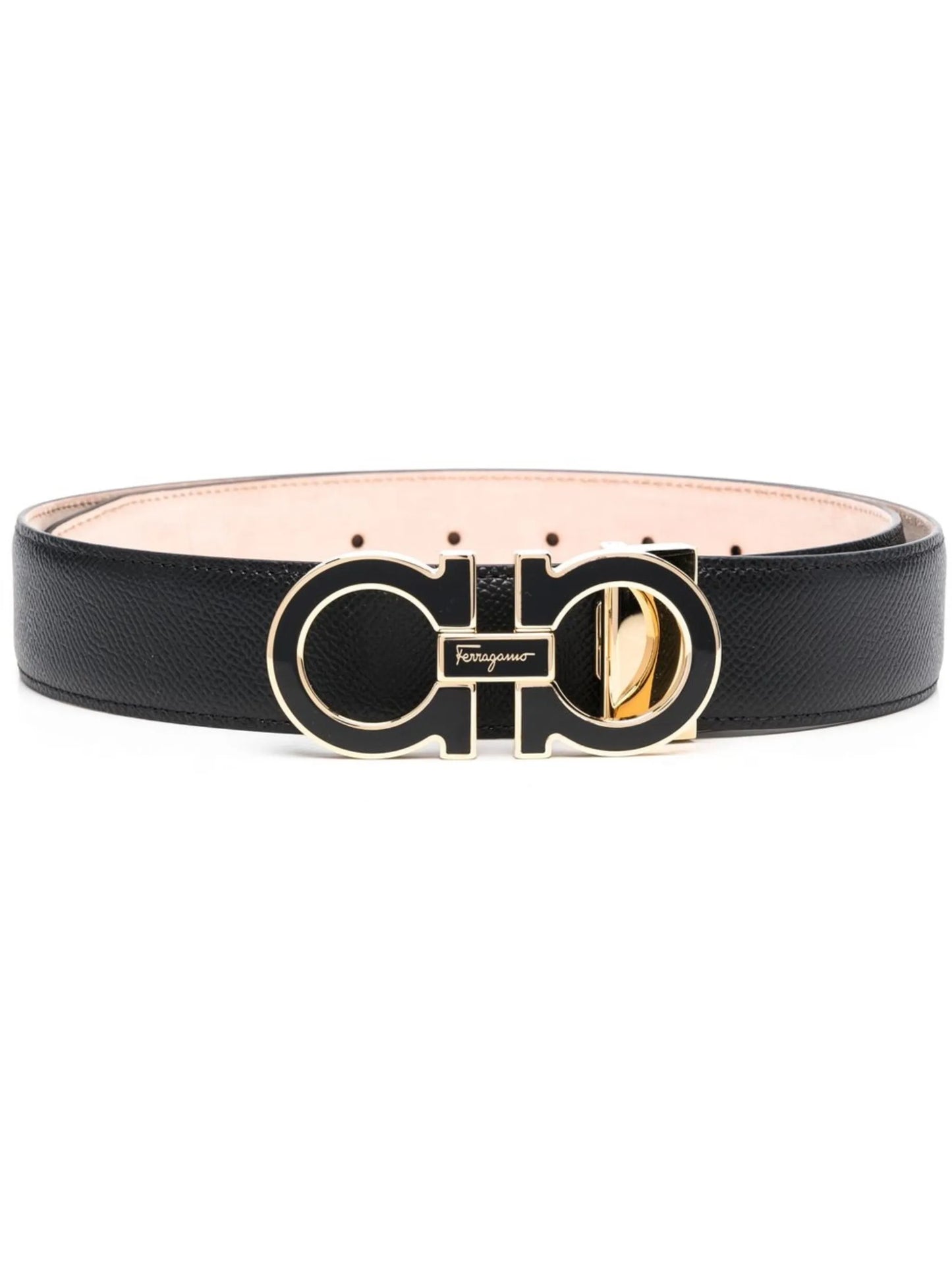 Gancini buckle belt