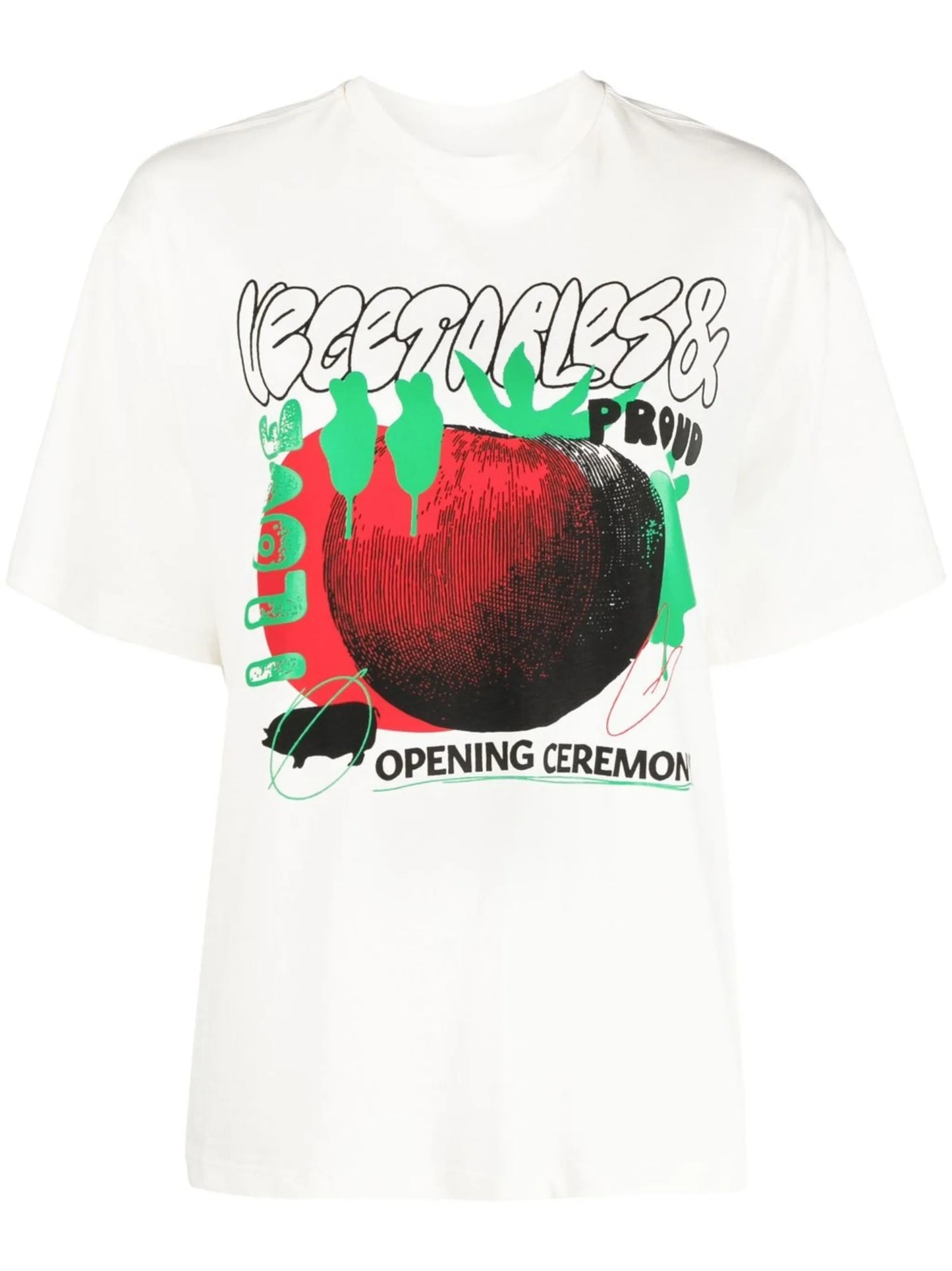 logo-print T-shirt