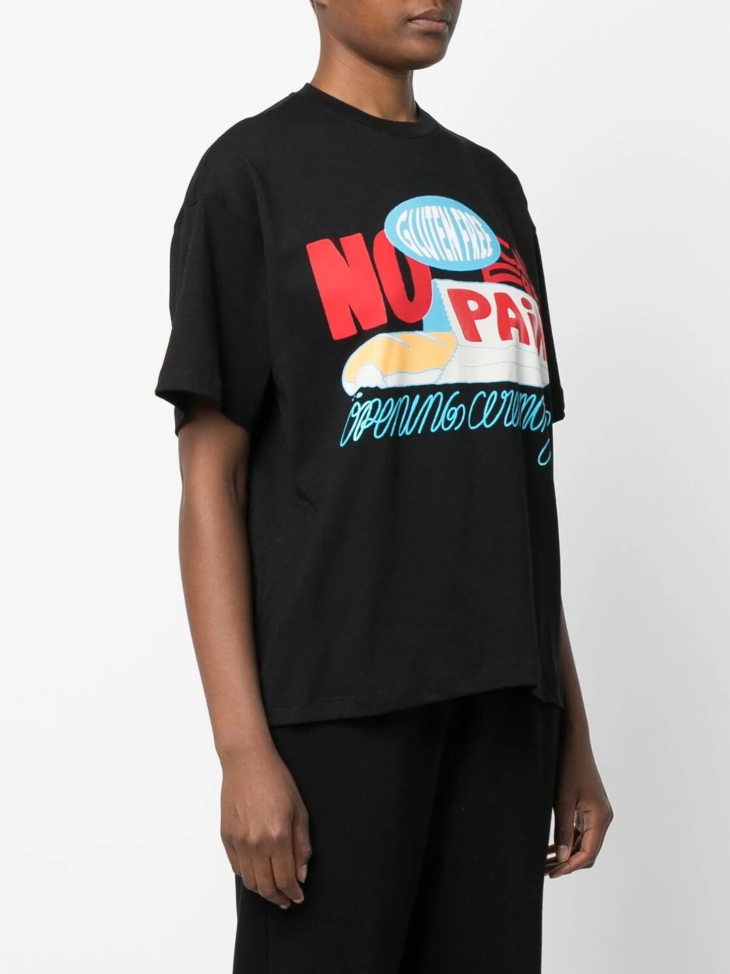 graphic-print cotton T-shirt